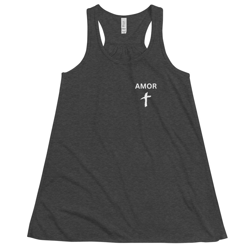 Amor Flowy Racerback Tank - Humble & Faithful Co.