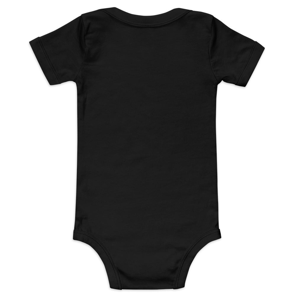 Chosen Baby Embroidered Short Sleeve One Piece (Unisex) - Humble & Faithful Co.