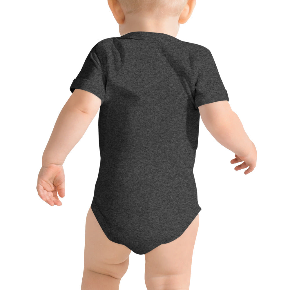 Chosen Baby Embroidered Short Sleeve One Piece (Unisex) - Humble & Faithful Co.