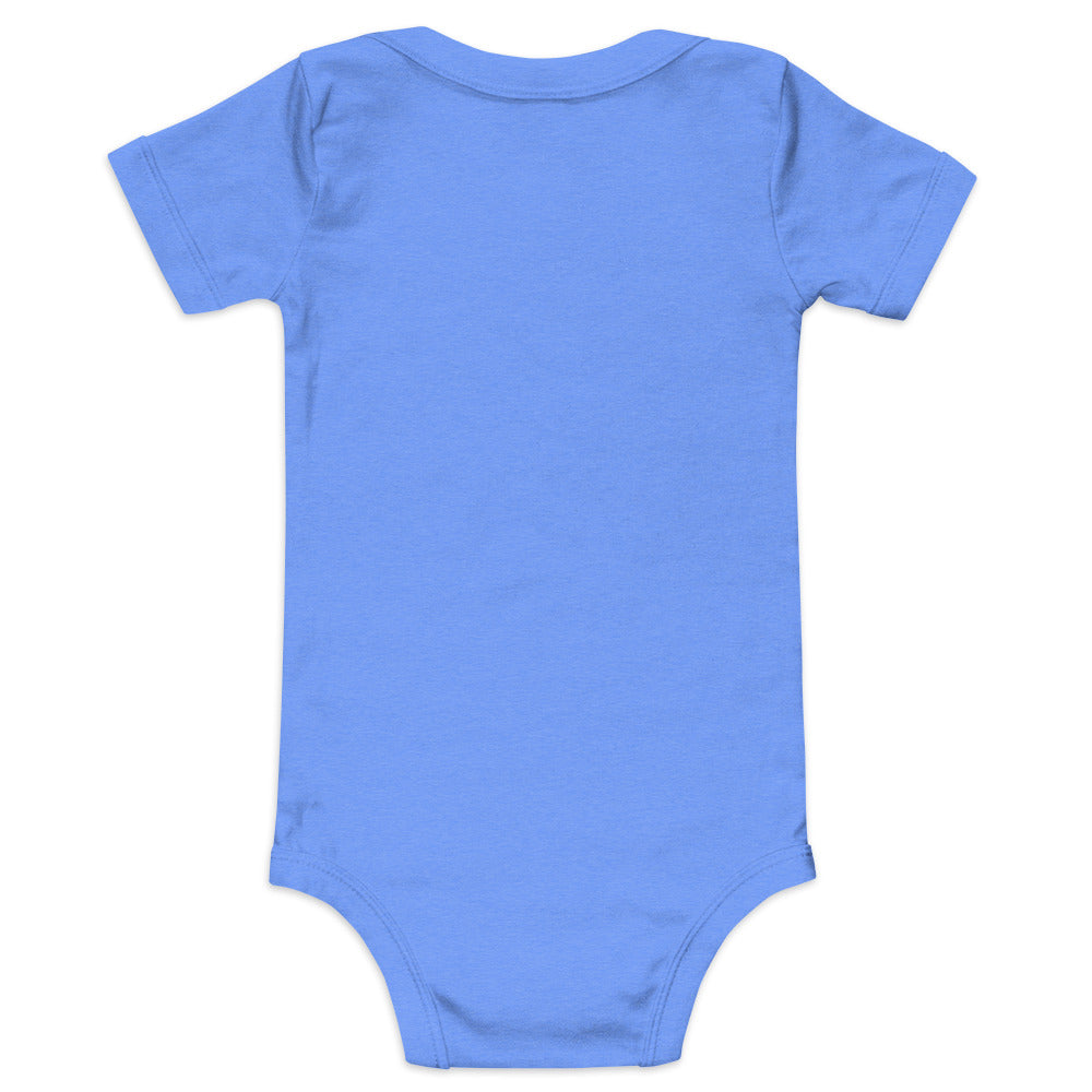 Chosen Baby Embroidered Short Sleeve One Piece (Unisex) - Humble & Faithful Co.