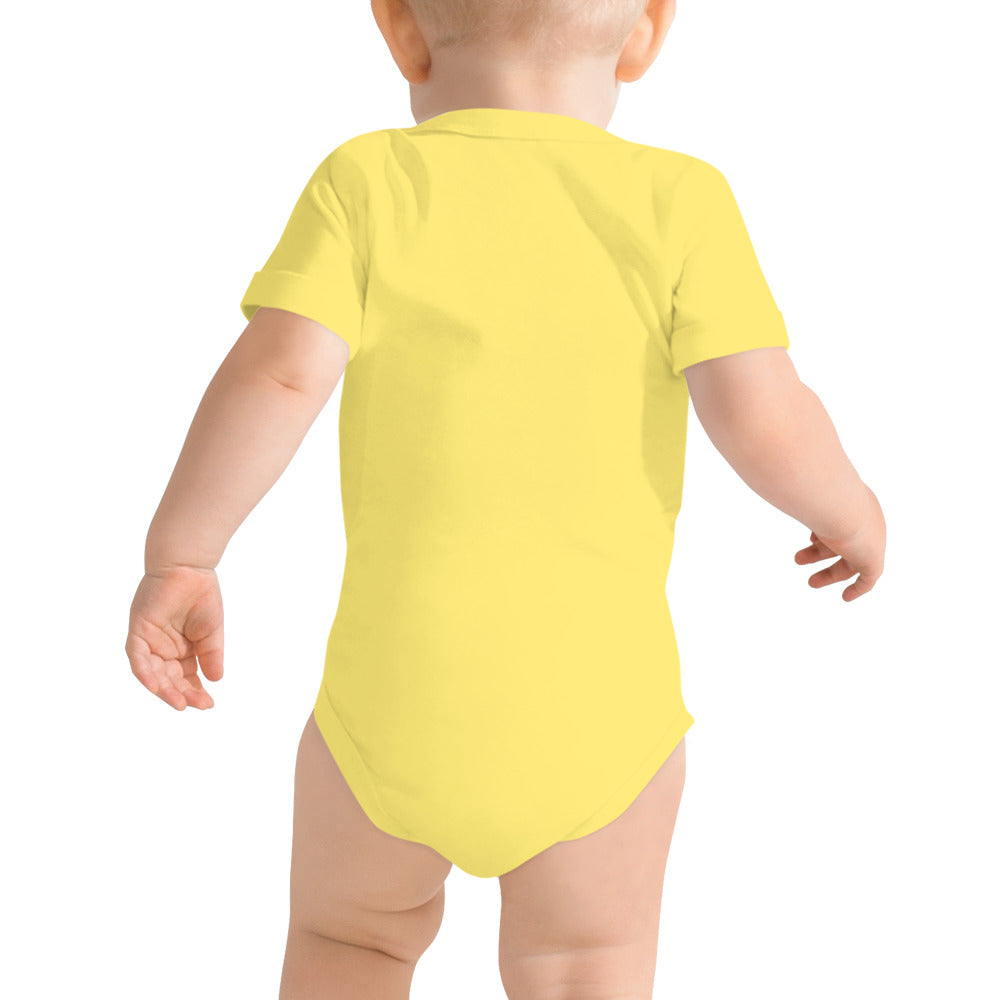Chosen Baby Embroidered Short Sleeve One Piece (Unisex) - Humble & Faithful Co.