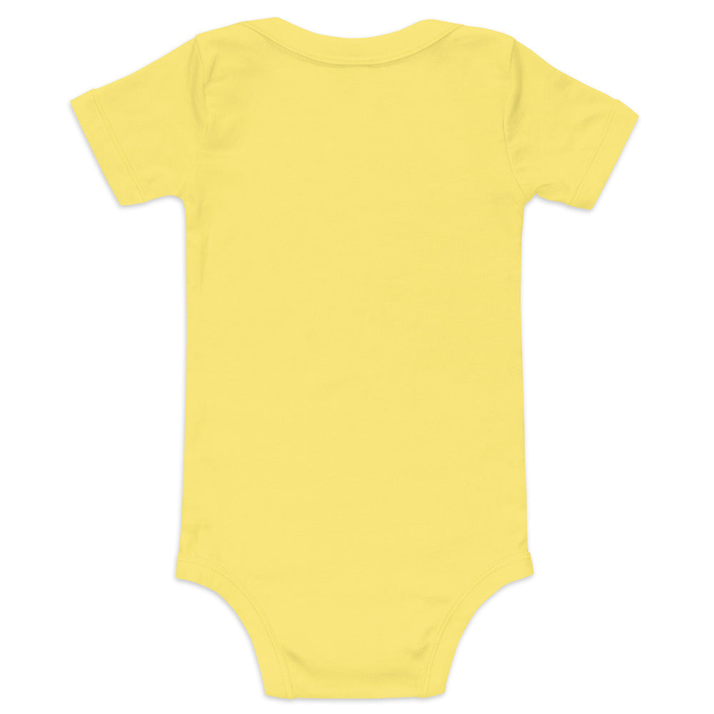 Chosen Baby Embroidered Short Sleeve One Piece (Unisex) - Humble & Faithful Co.