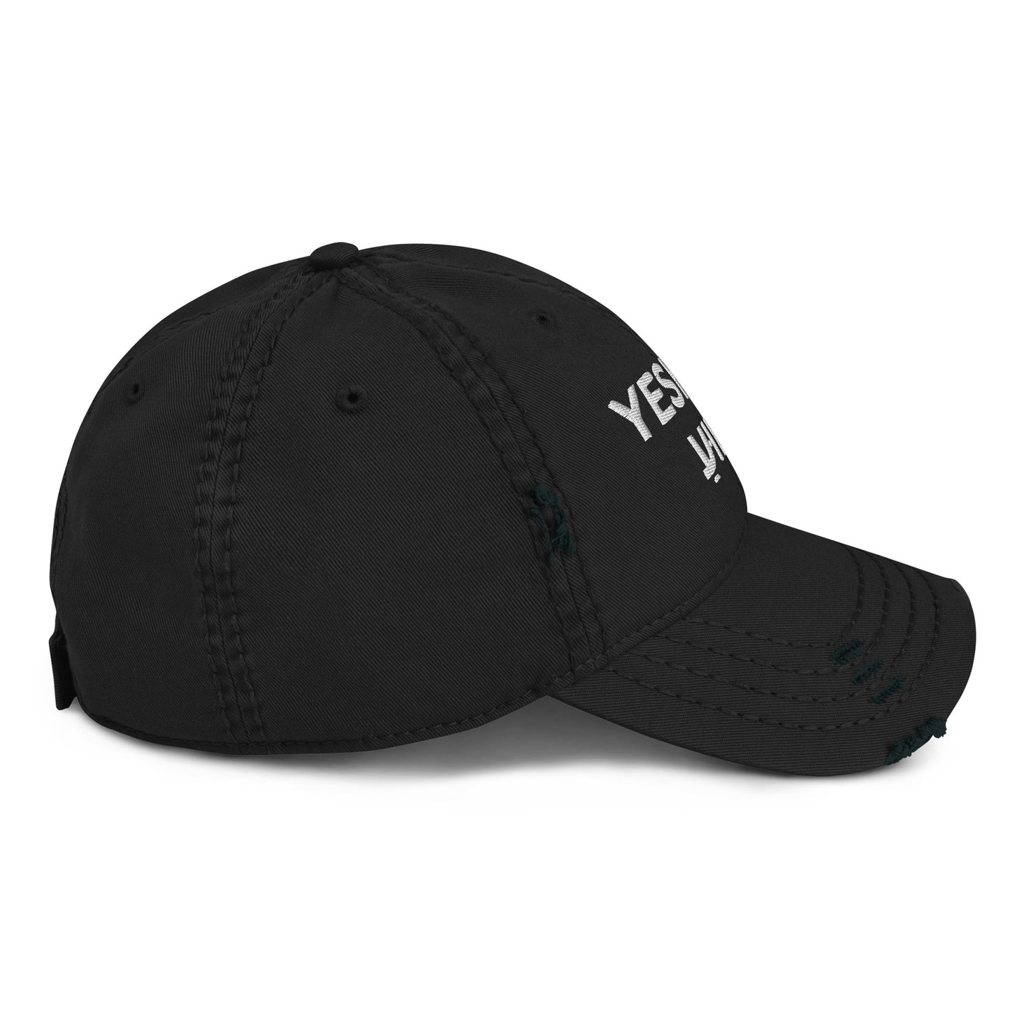 Distressed "Yeshua" Dad Hat (Unisex) - Humble & Faithful Co.