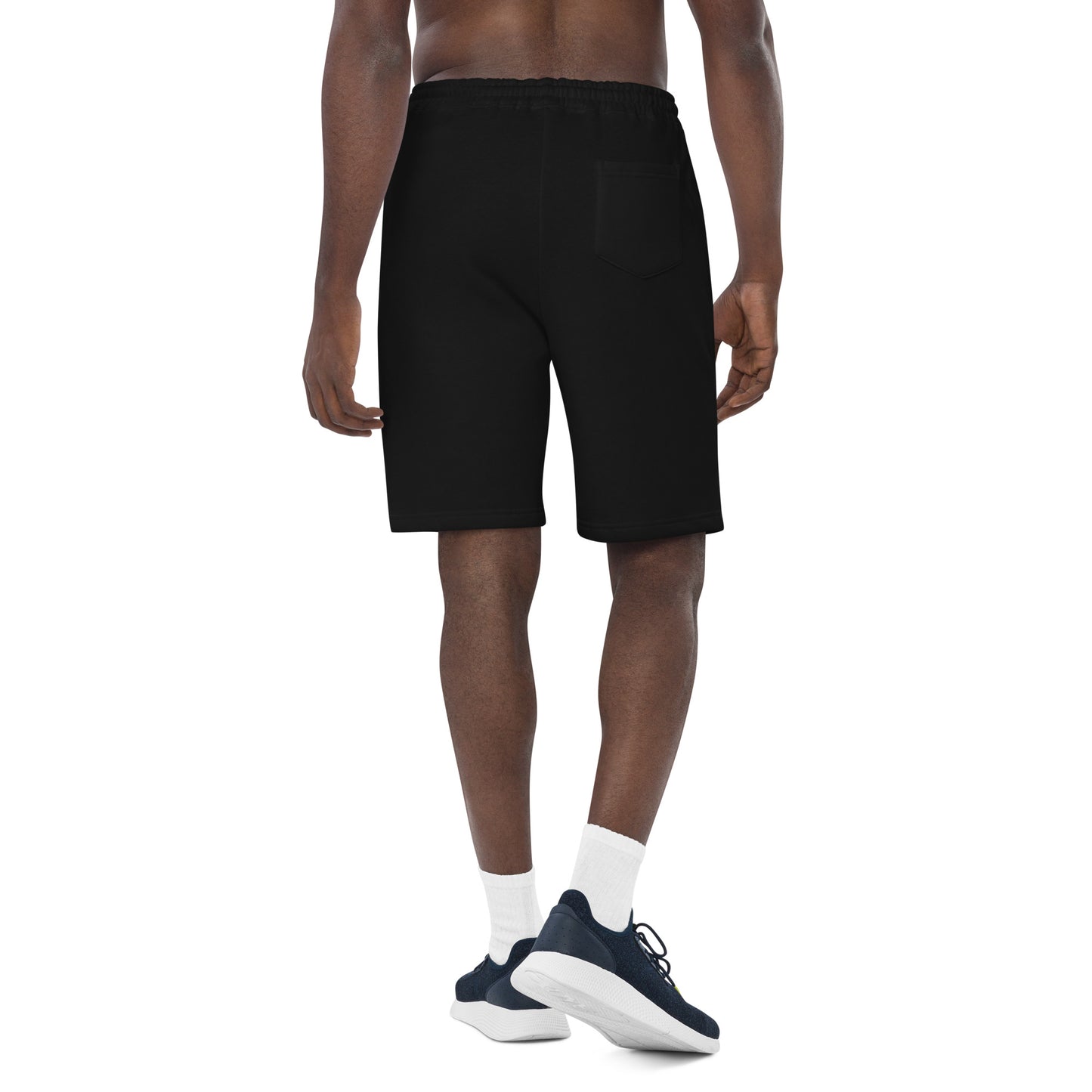 Yeshua Embroidered Men's Fleece Shorts - Humble & Faithful Co.