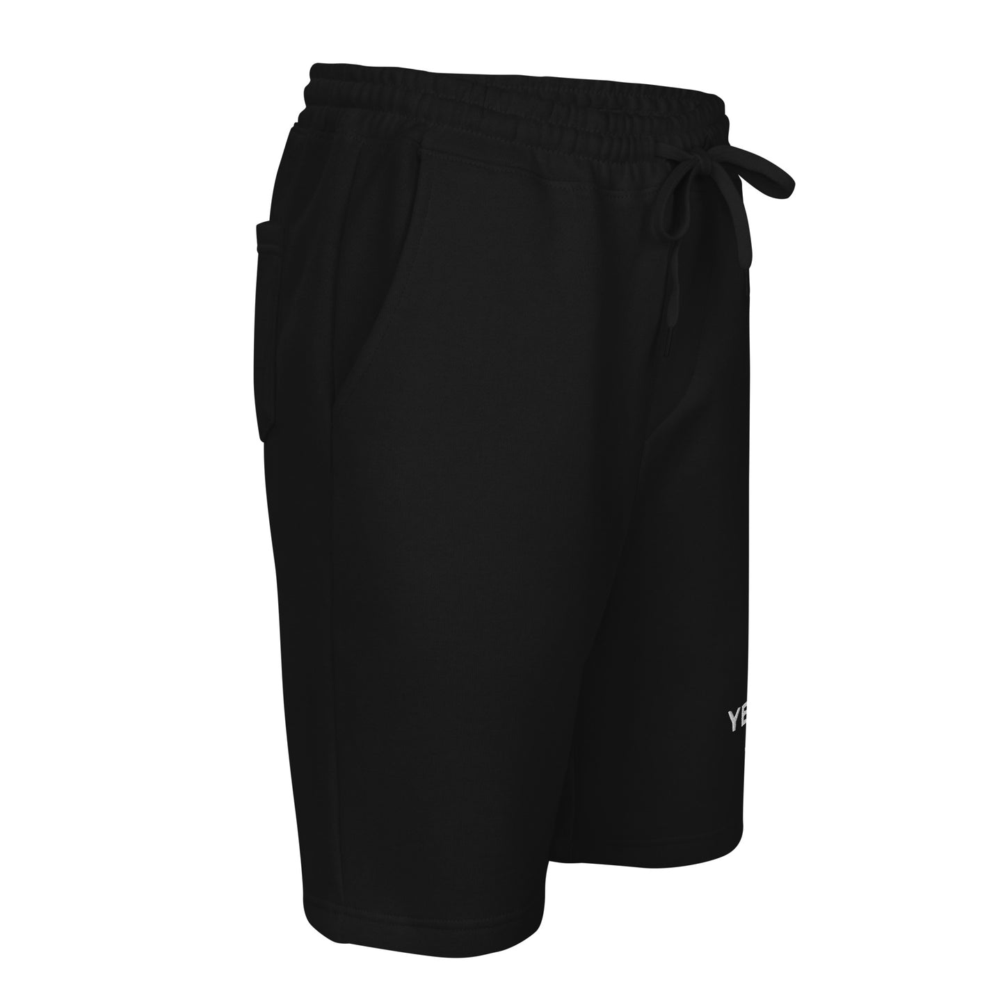 Yeshua Embroidered Men's Fleece Shorts - Humble & Faithful Co.