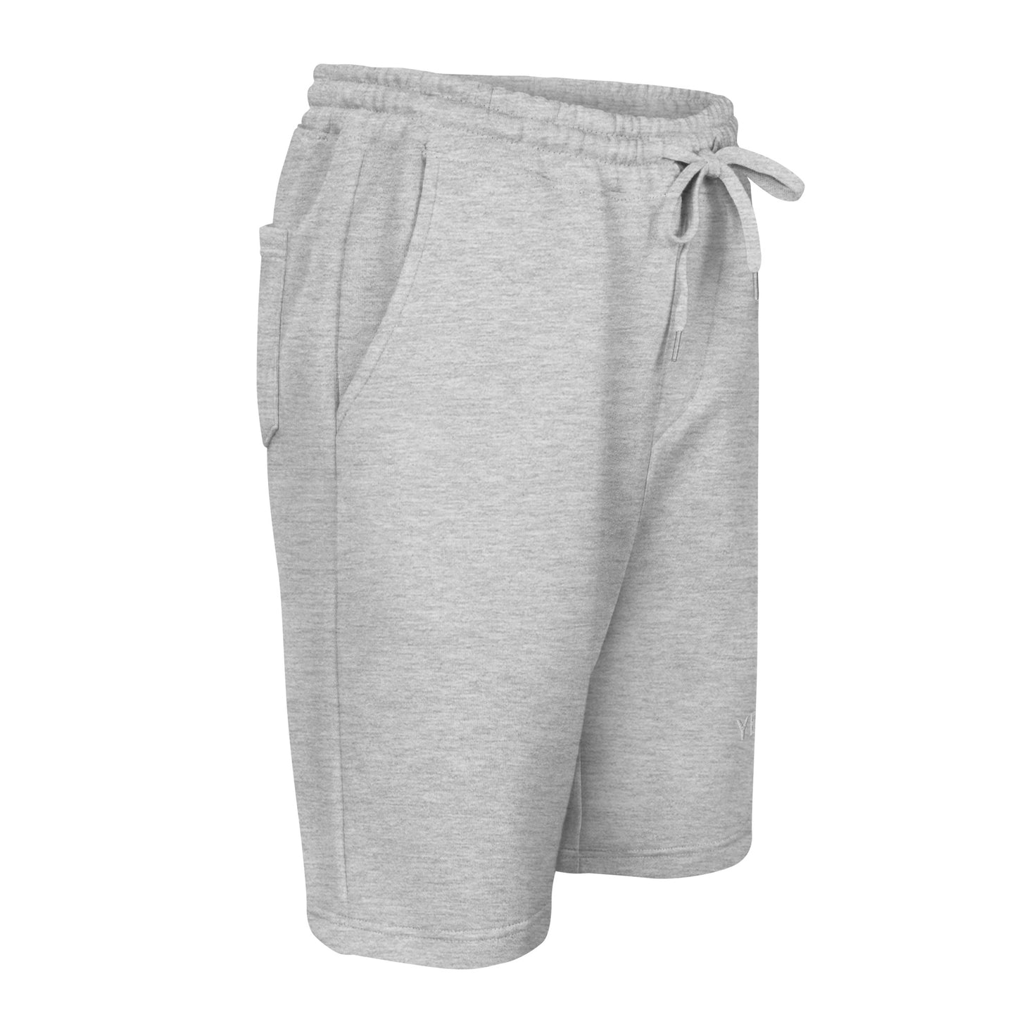 Yeshua Embroidered Men's Fleece Shorts - Humble & Faithful Co.