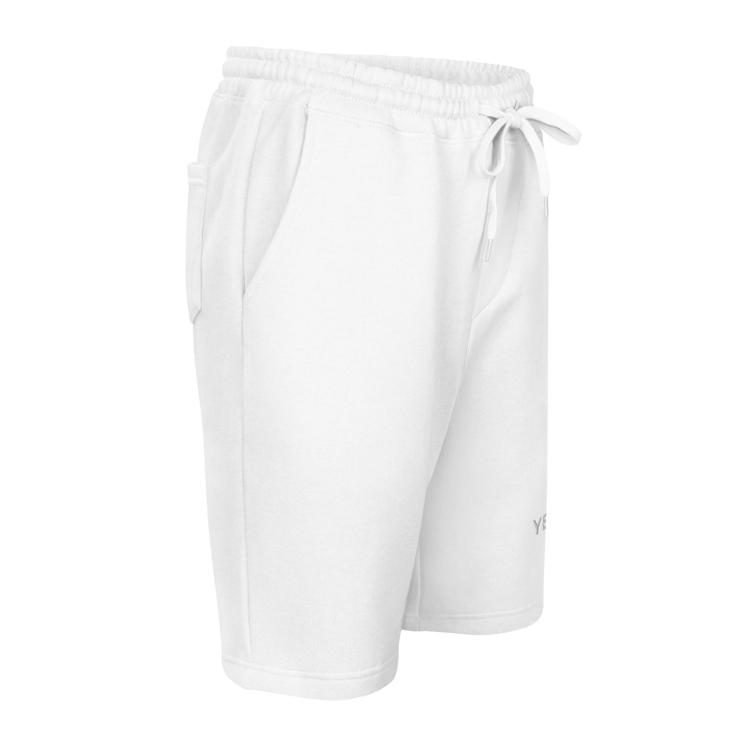 Yeshua Embroidered Men's Fleece Shorts - Humble & Faithful Co.