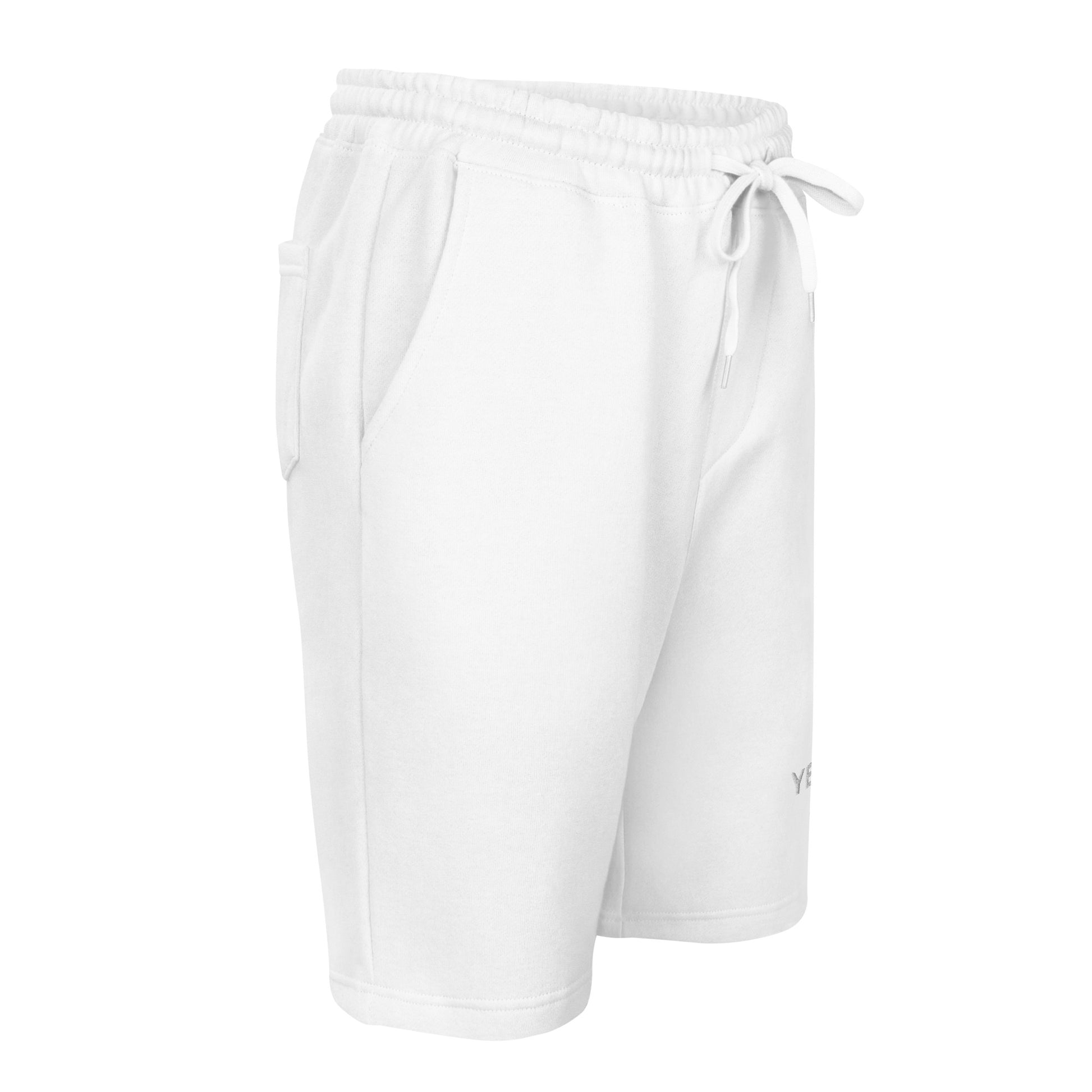 Yeshua Embroidered Men's Fleece Shorts - Humble & Faithful Co.