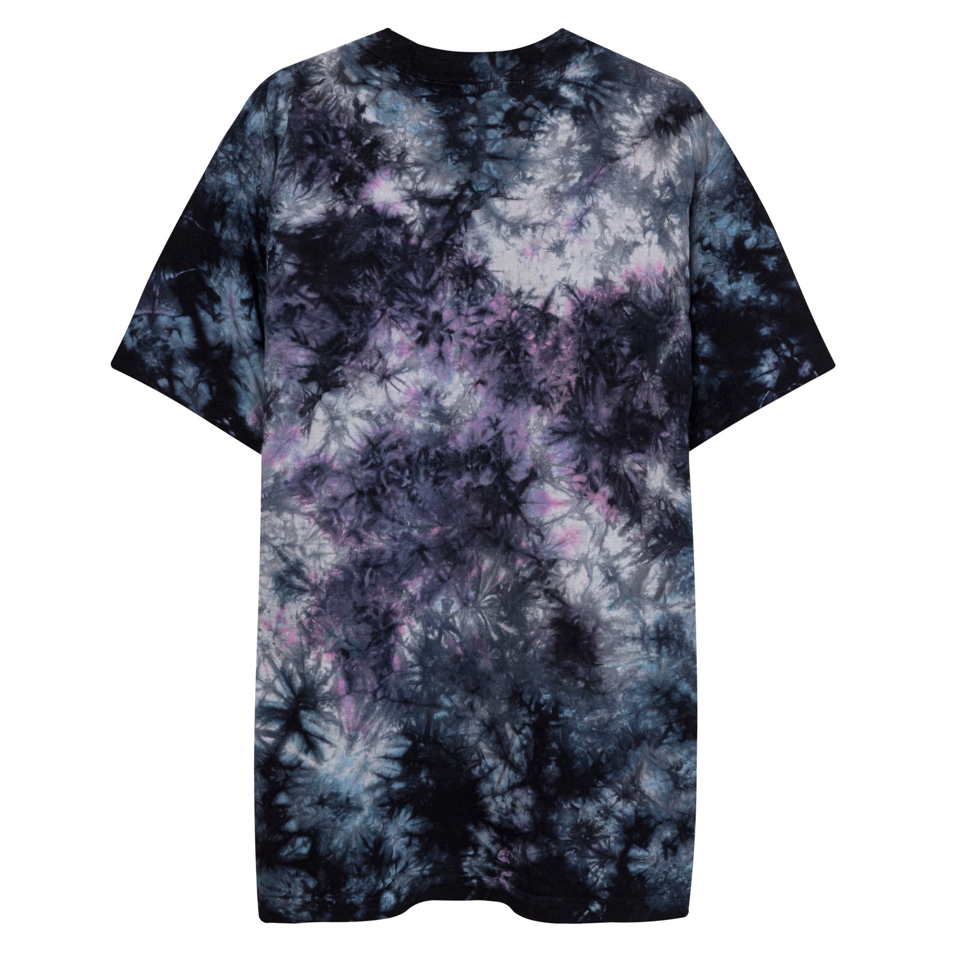 Oversized Embroidered Blessed Tie-Dye T-Shirt (Unisex) - Humble & Faithful Co.