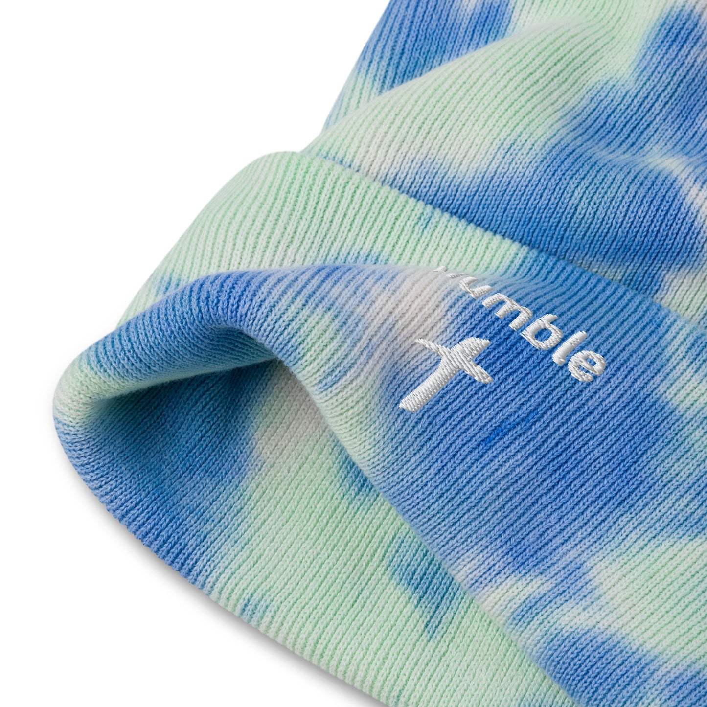 Embroidered "Humble" Tie-Dye Beanie (Unisex) - Humble & Faithful Co.