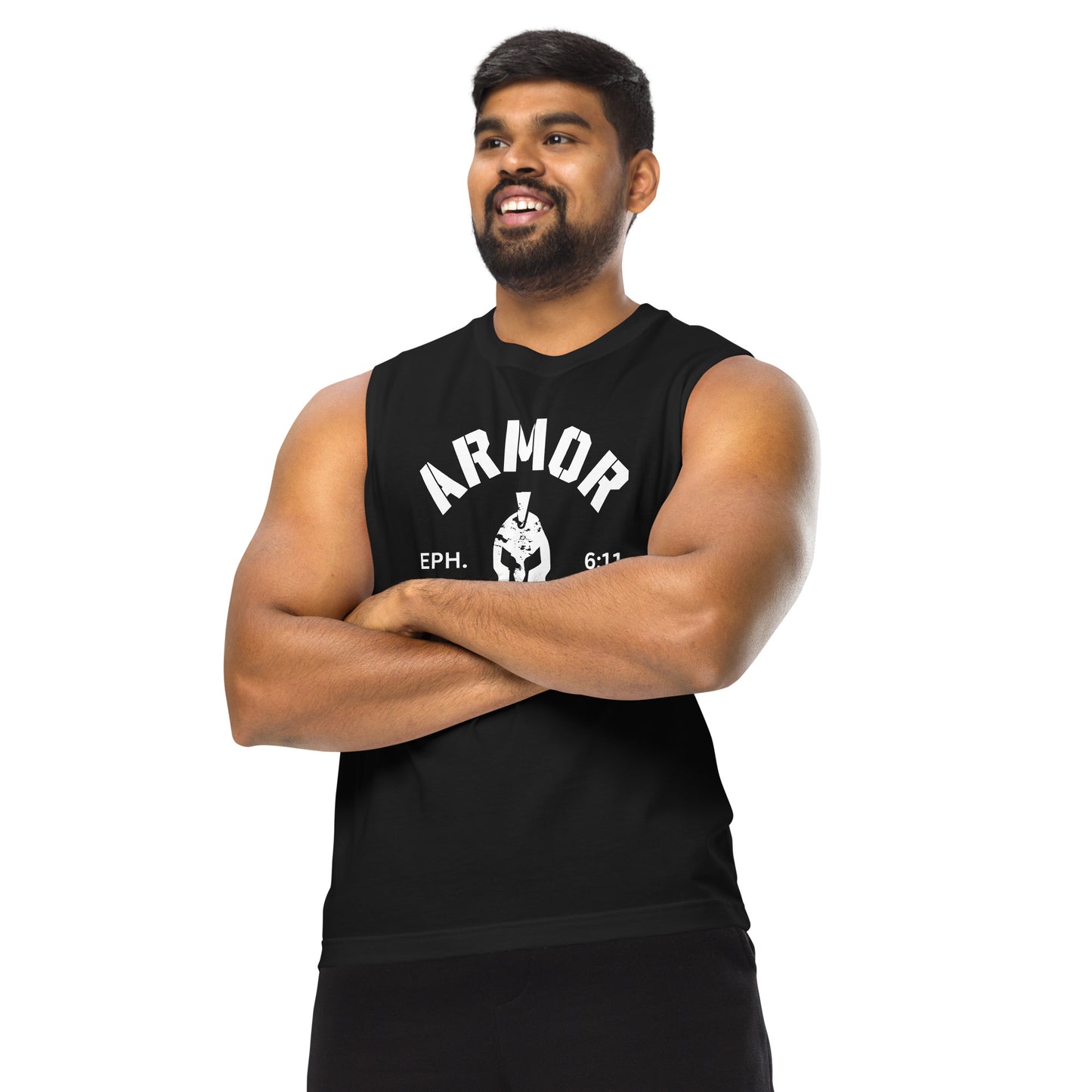 Armor of God Muscle Shirt - Humble & Faithful Co.