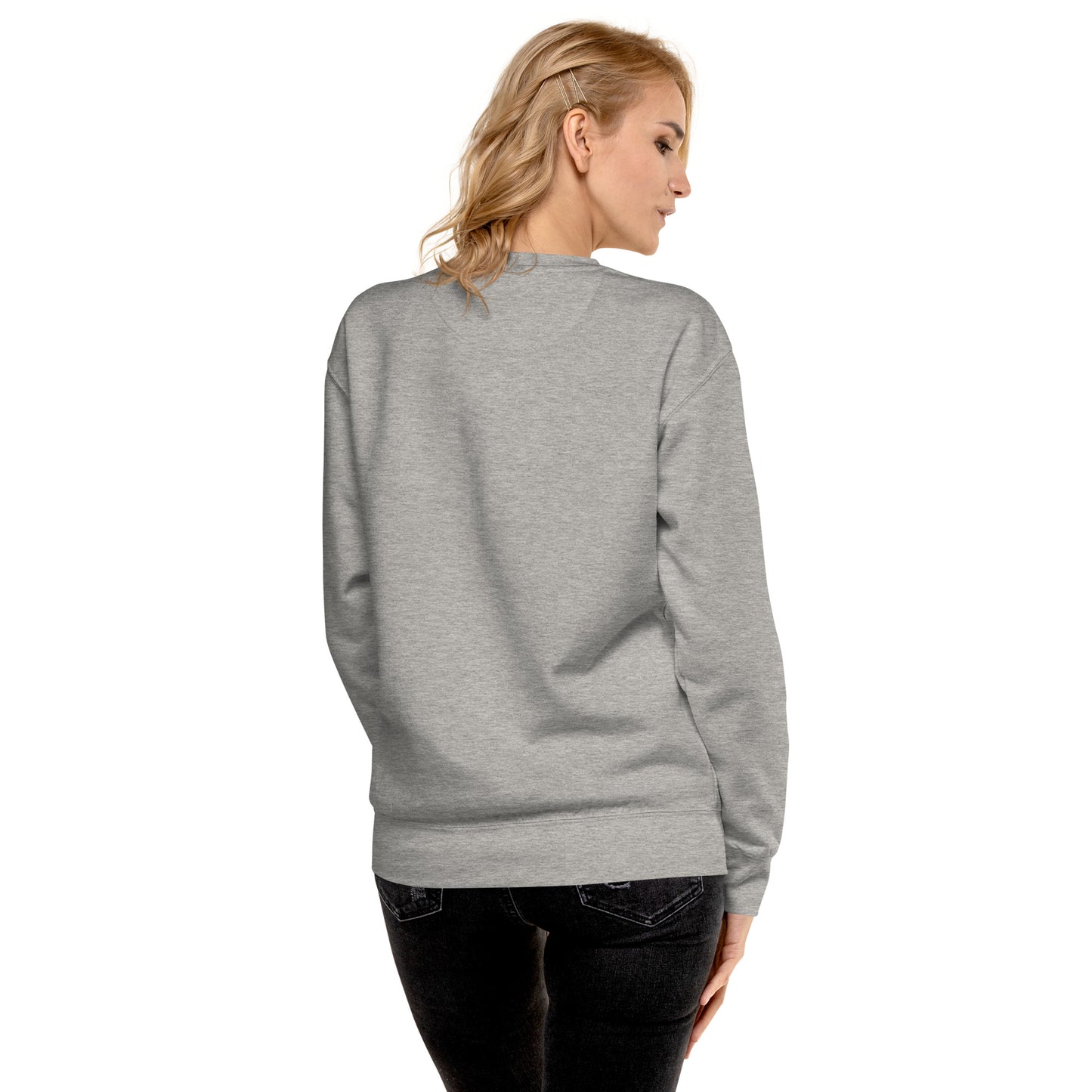 Women's Faith Premium Embroidered Sweatshirt - Humble & Faithful Co.