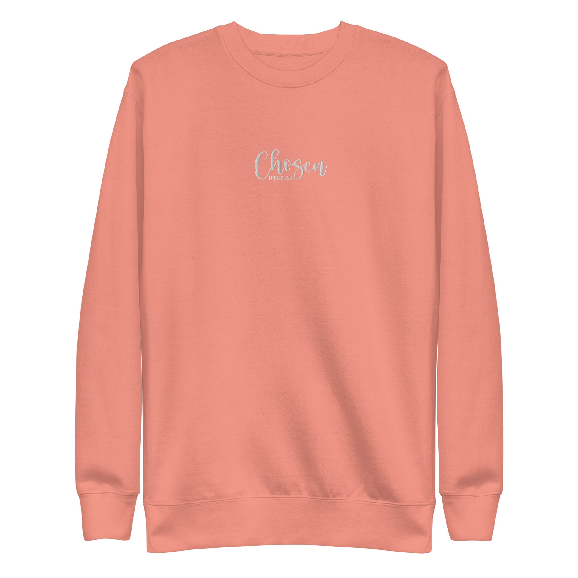 Women's Chosen Premium Embroidered Sweatshirt - Humble & Faithful Co.