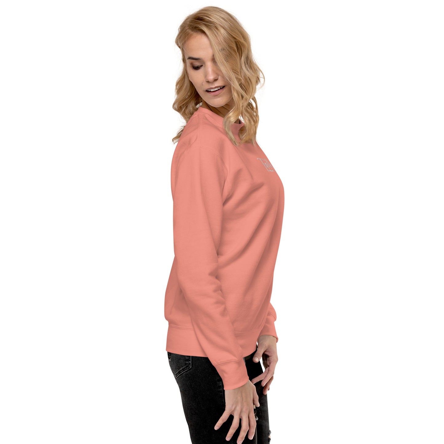 Women's Faith Premium Embroidered Sweatshirt - Humble & Faithful Co.