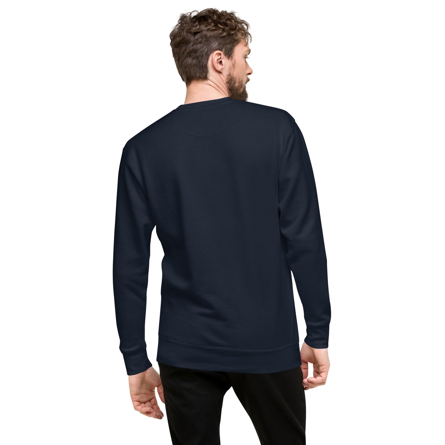 Men's Premium Embroidered "Yeshua" Sweatshirt - Humble & Faithful Co.