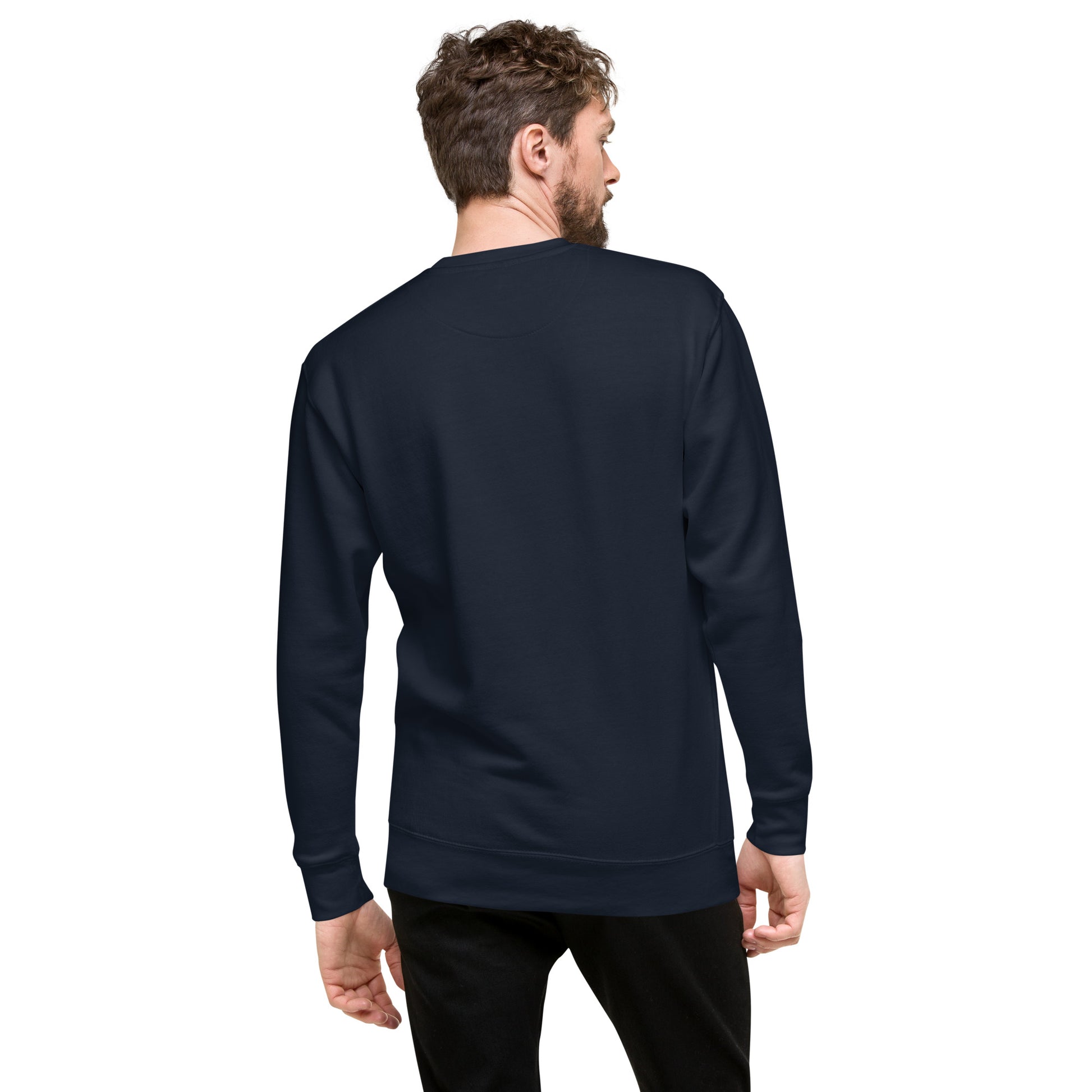 Men's Premium Embroidered "Yeshua" Sweatshirt - Humble & Faithful Co.