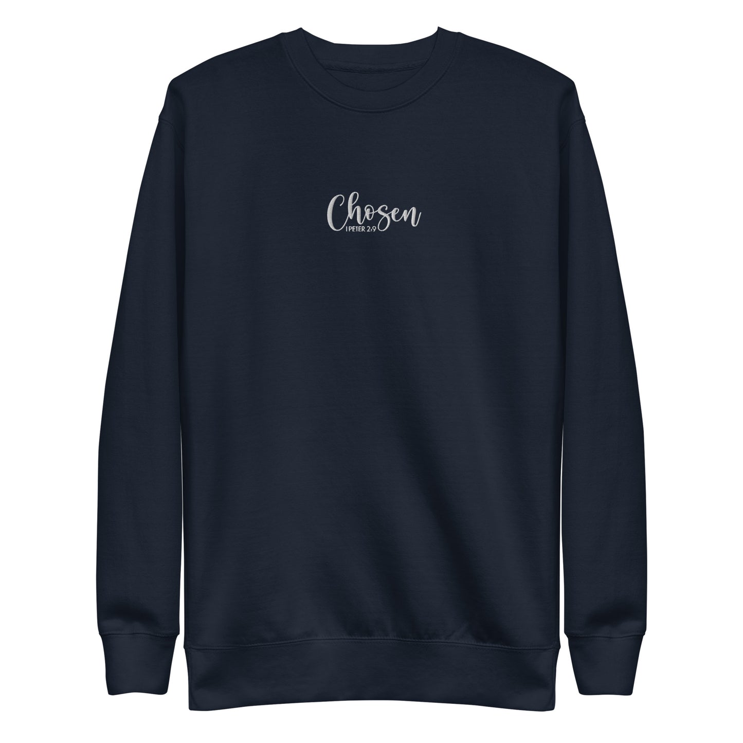 Women's Chosen Premium Embroidered Sweatshirt - Humble & Faithful Co.