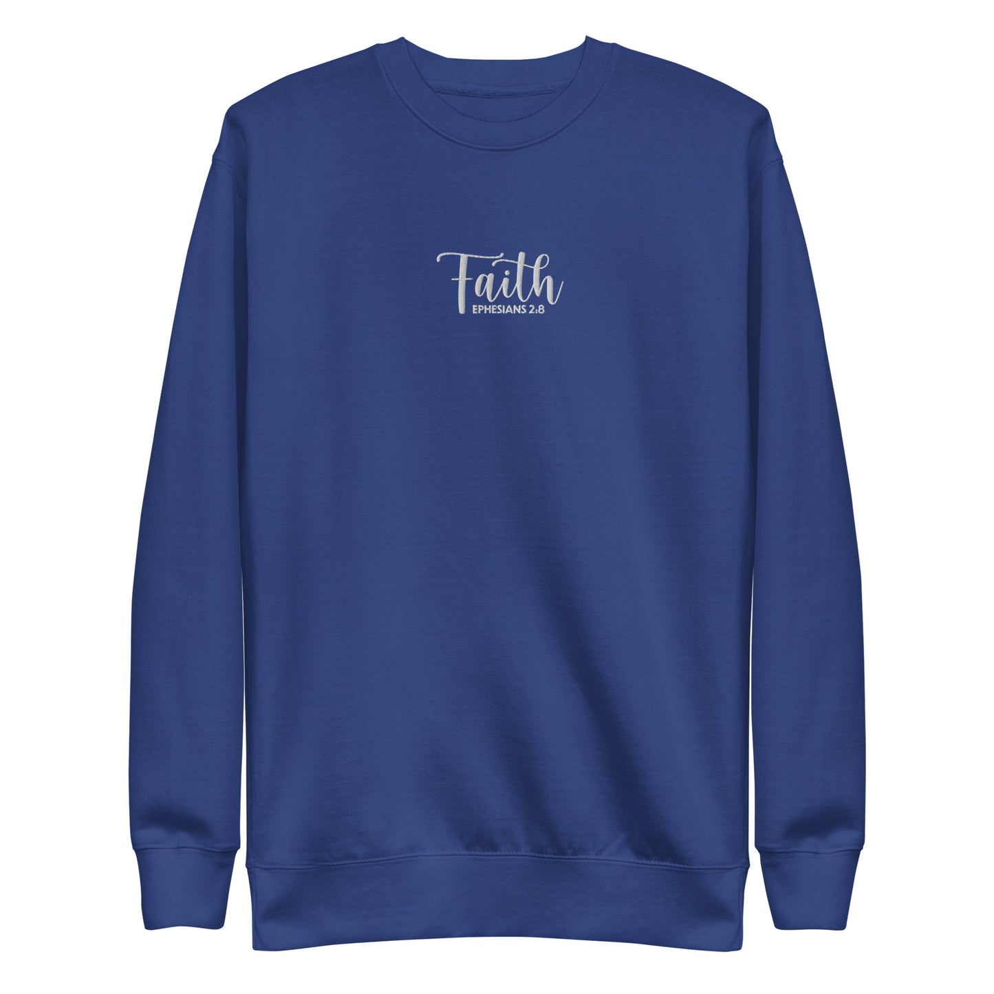 Women's Faith Premium Embroidered Sweatshirt - Humble & Faithful Co.