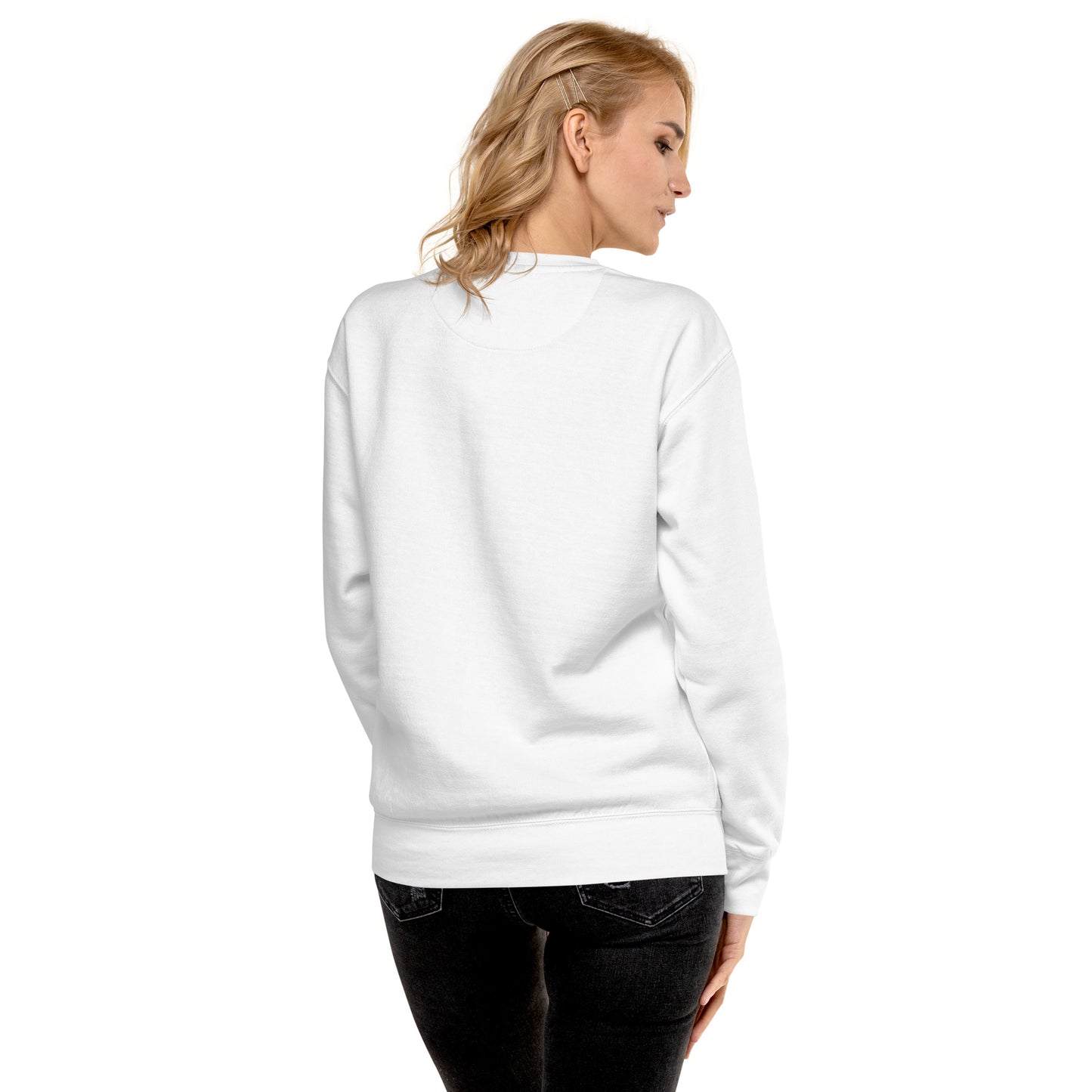 Women's Faith Premium Embroidered Sweatshirt - Humble & Faithful Co.