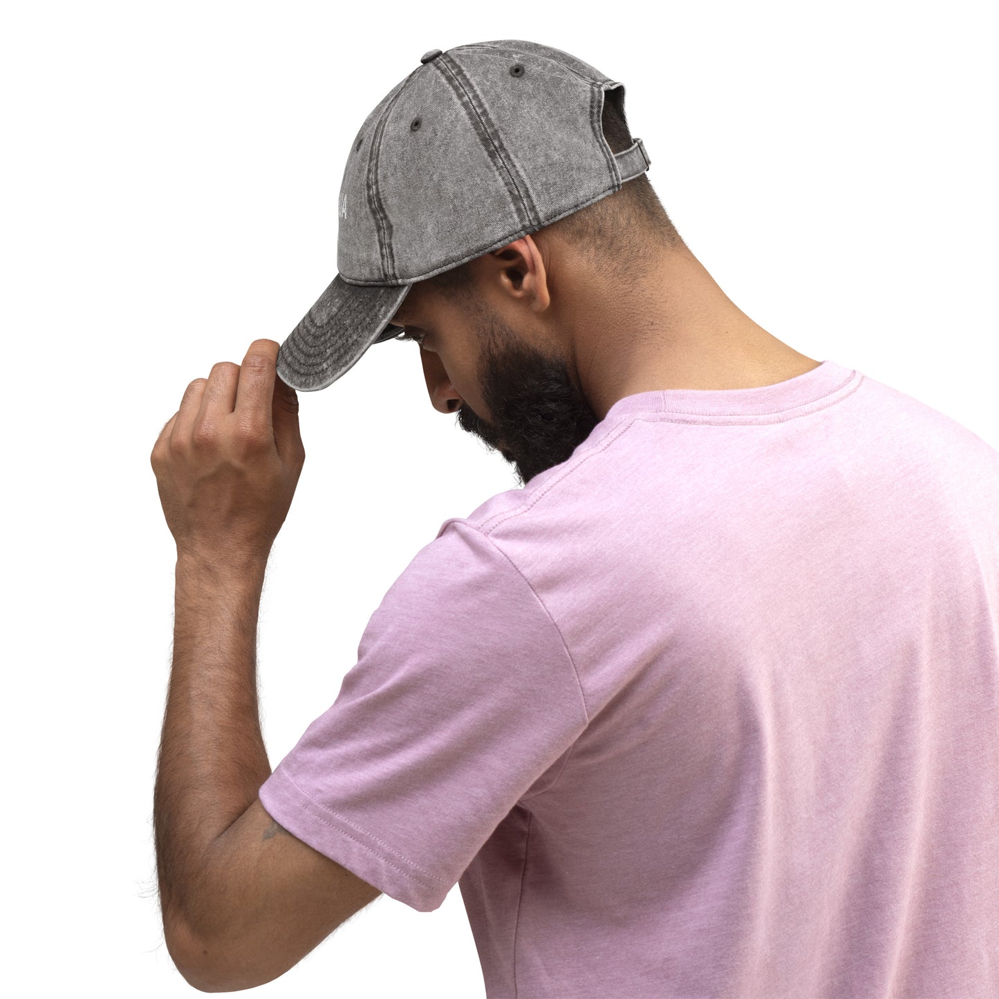 Vintage Cotton Twill "Yeshua" Embroidered Cap - Humble & Faithful Co.