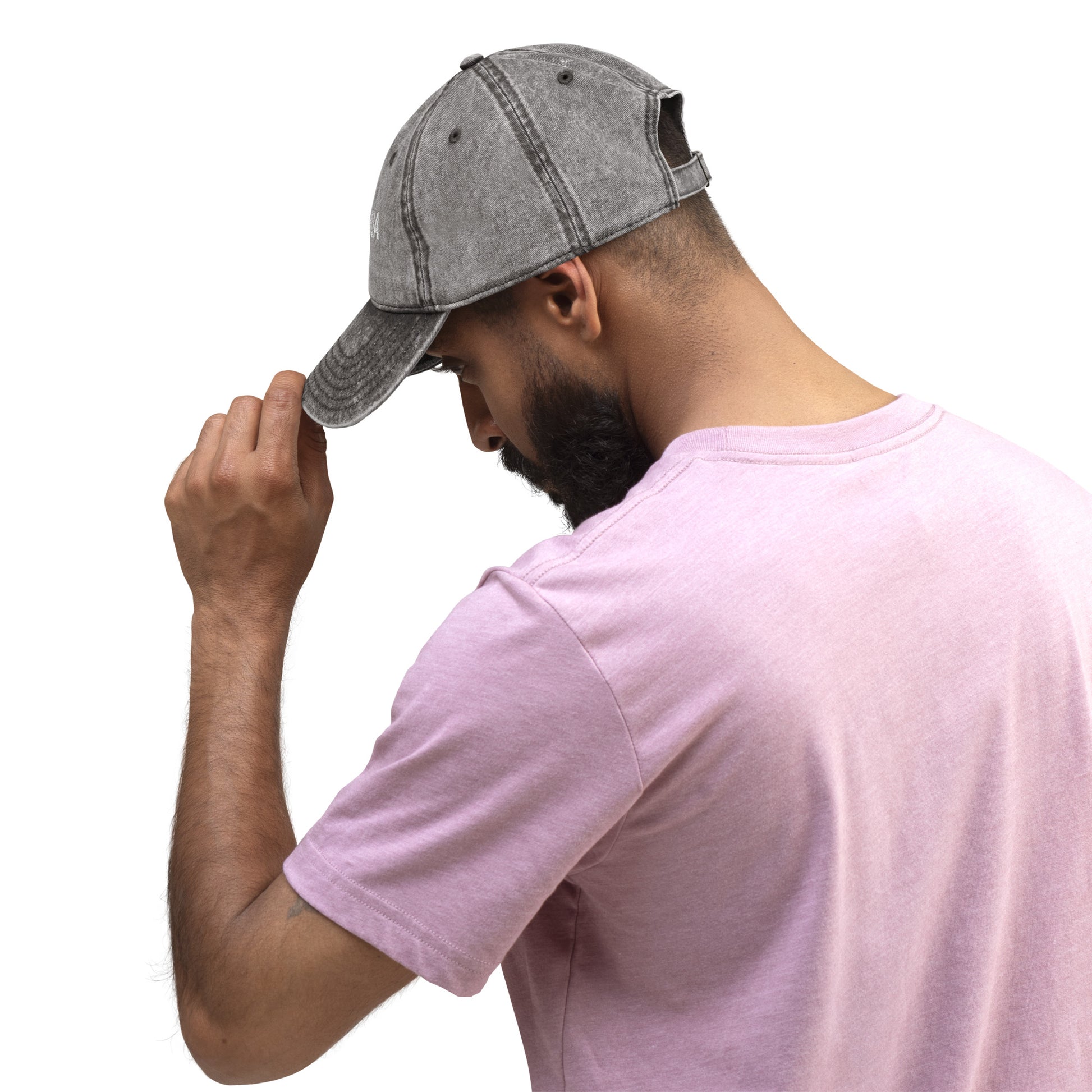 Vintage Cotton Twill "Yeshua" Embroidered Cap - Humble & Faithful Co.