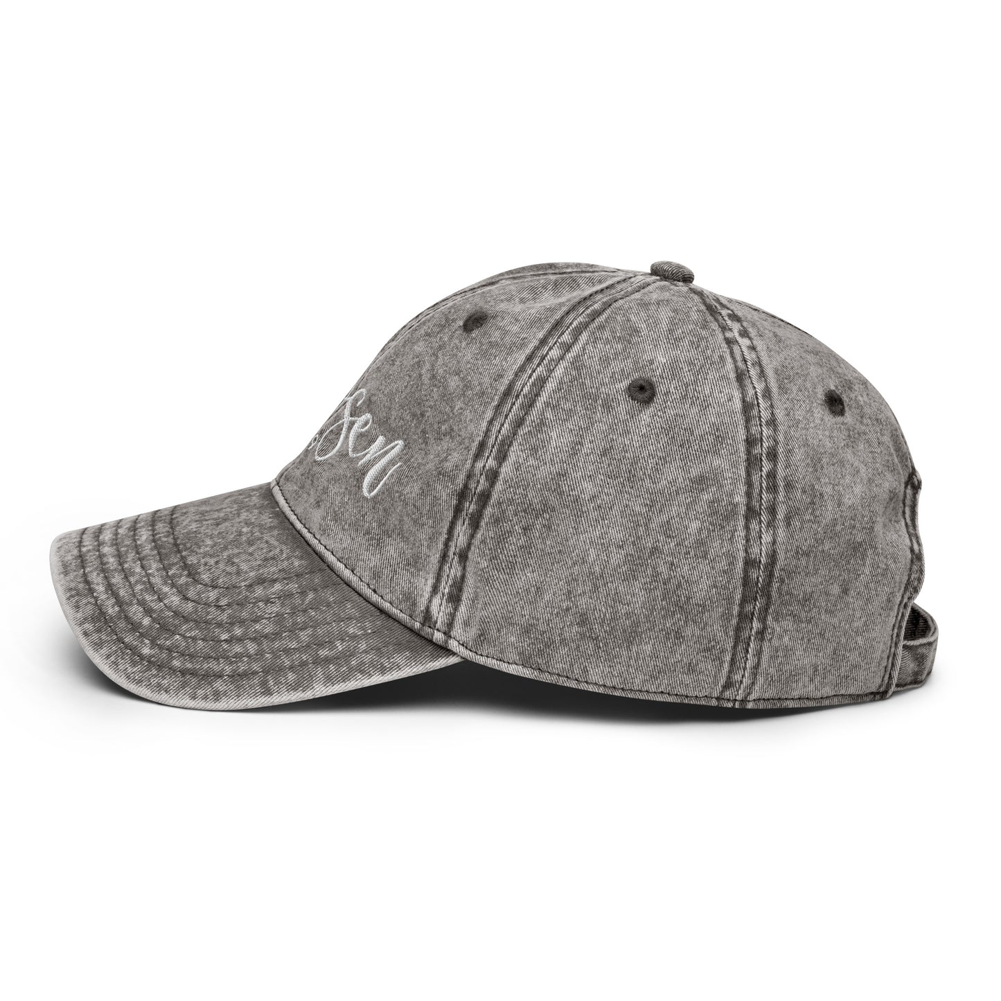 Chosen Vintage Cotton Twill Embroidered Cap (Unisex) - Humble & Faithful Co.