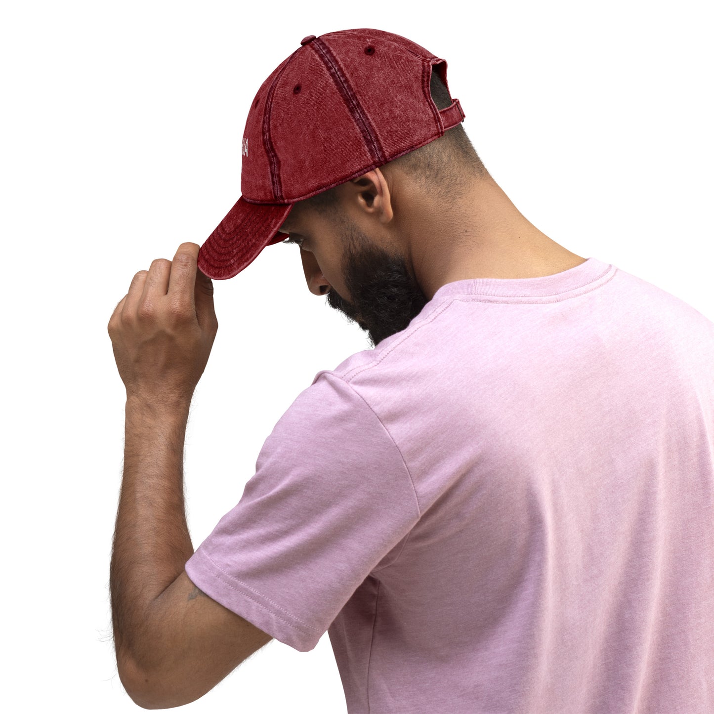 Vintage Cotton Twill "Yeshua" Embroidered Cap - Humble & Faithful Co.