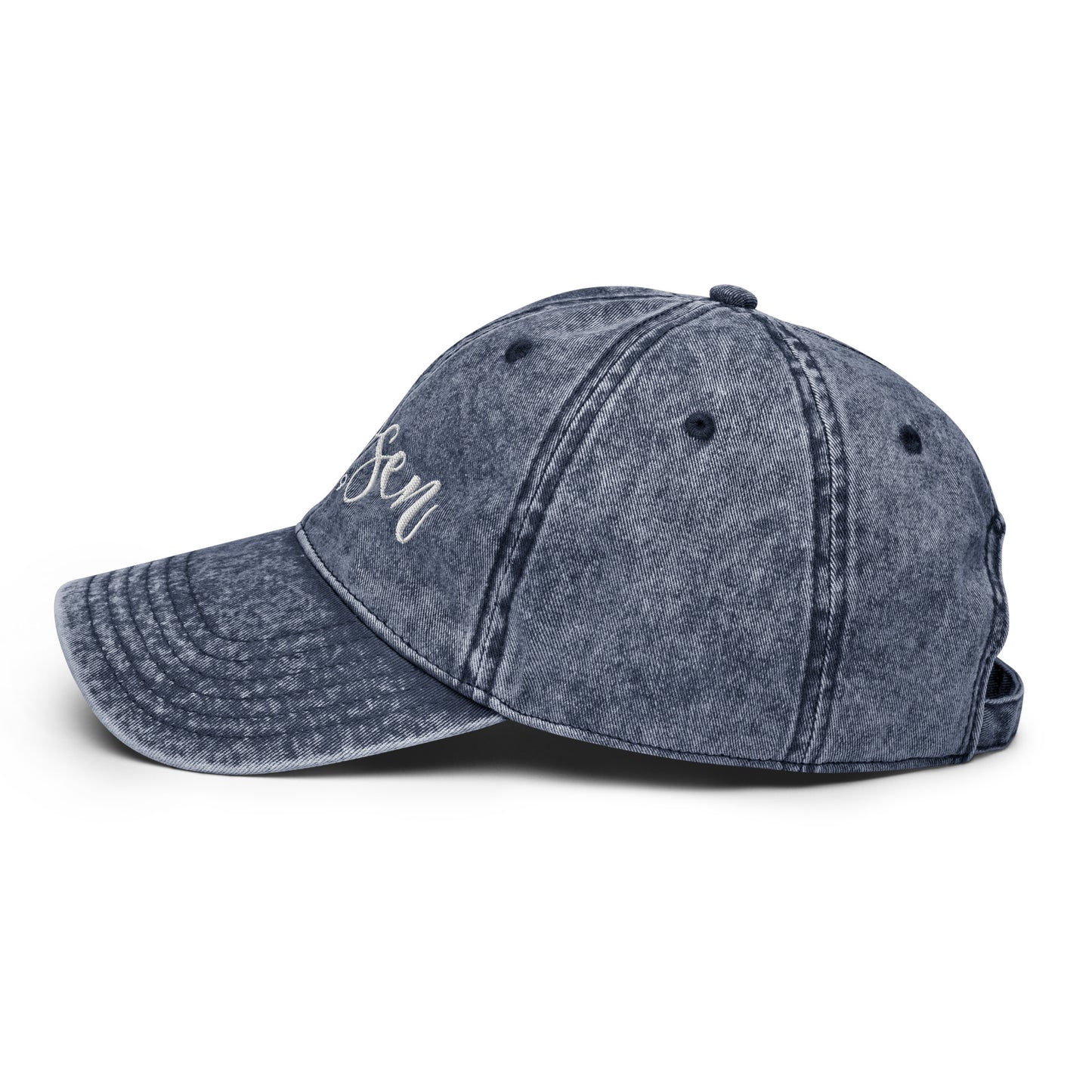 Chosen Vintage Cotton Twill Embroidered Cap (Unisex) - Humble & Faithful Co.