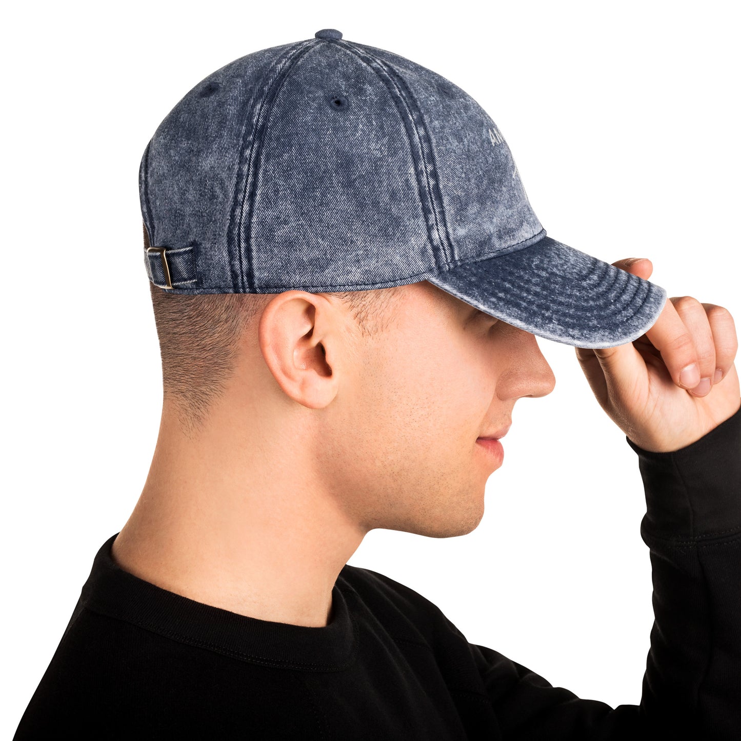 Vintage Cotton Twill "Amor" Embroidered Cap - Humble & Faithful Co.