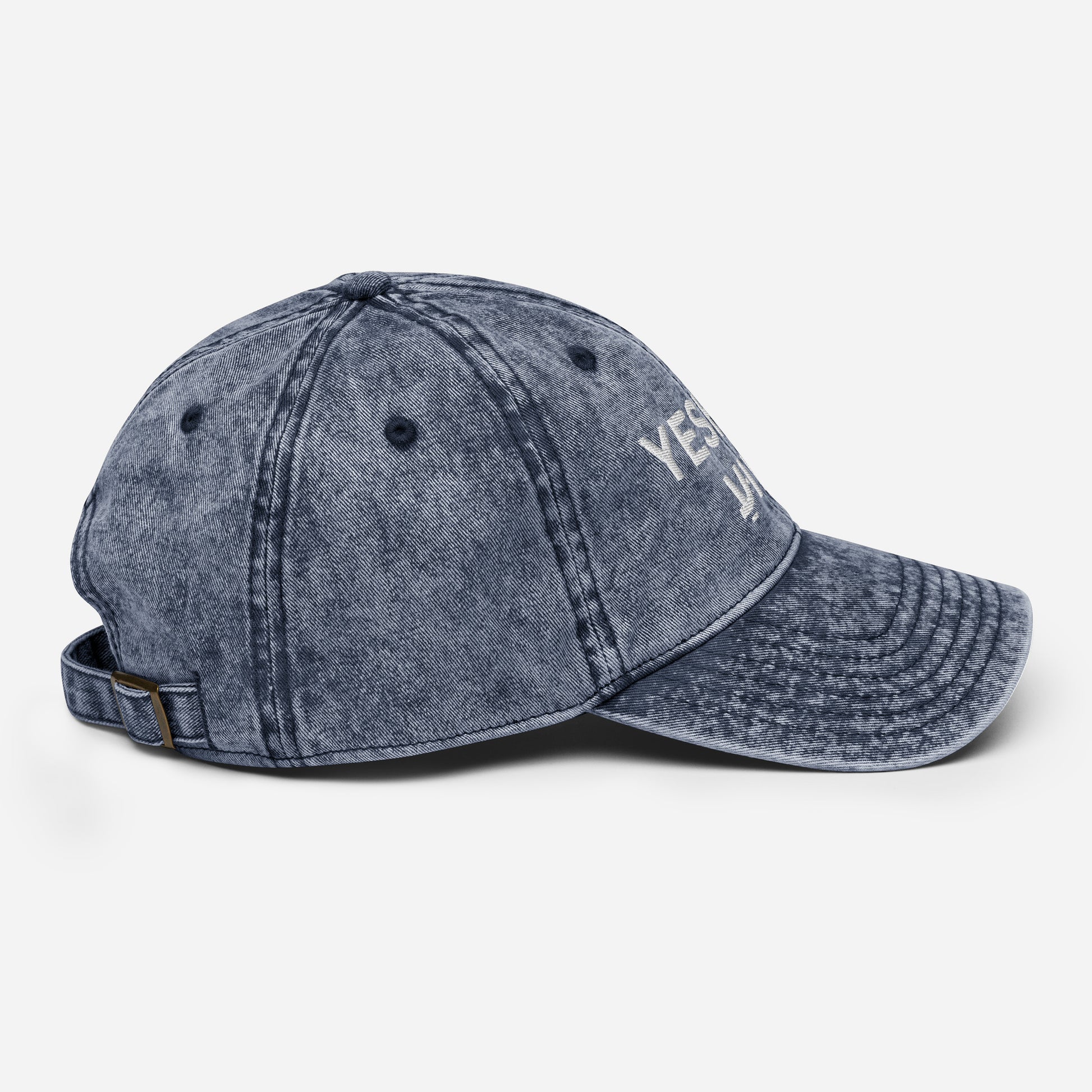 Vintage Cotton Twill "Yeshua" Embroidered Cap - Humble & Faithful Co.