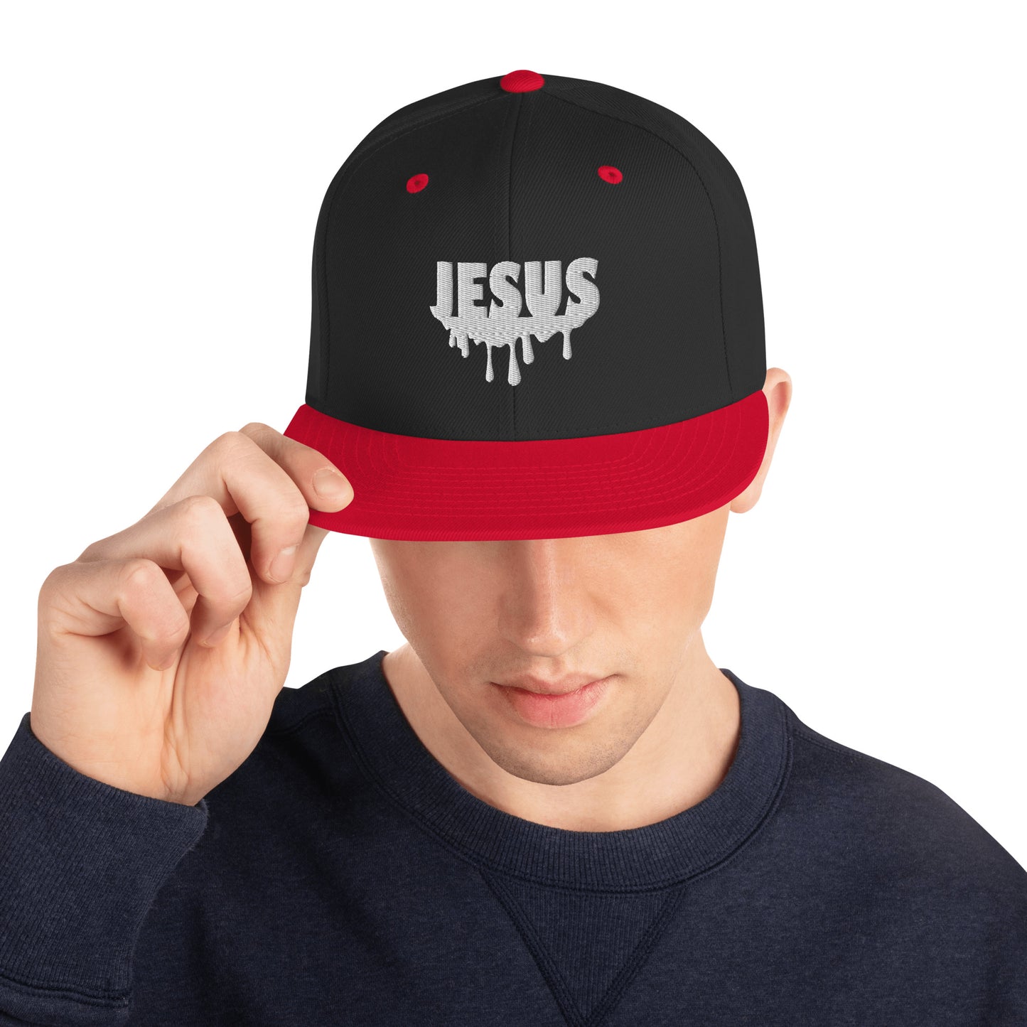 Jesus Drip Snapback Hat (Unisex)