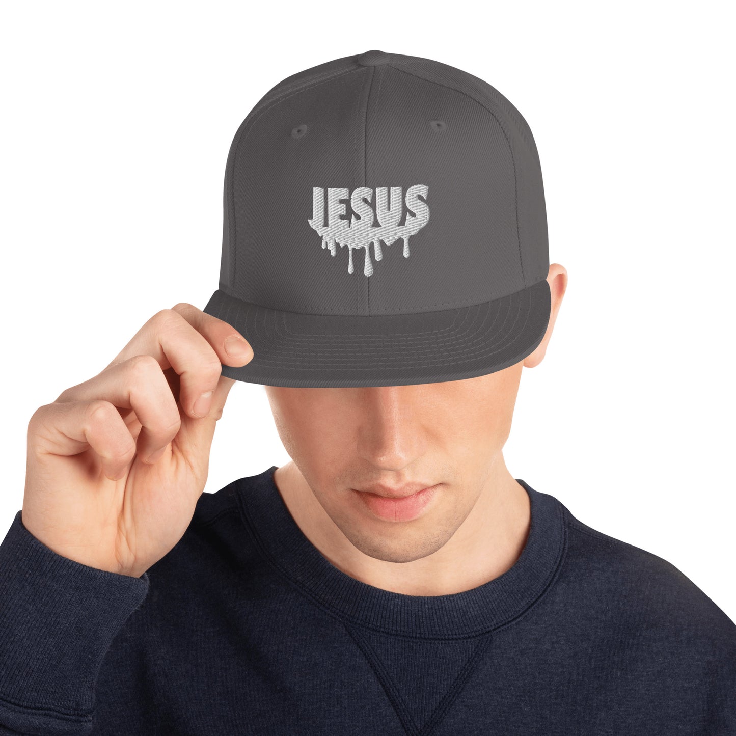 Jesus Drip Snapback Hat (Unisex)