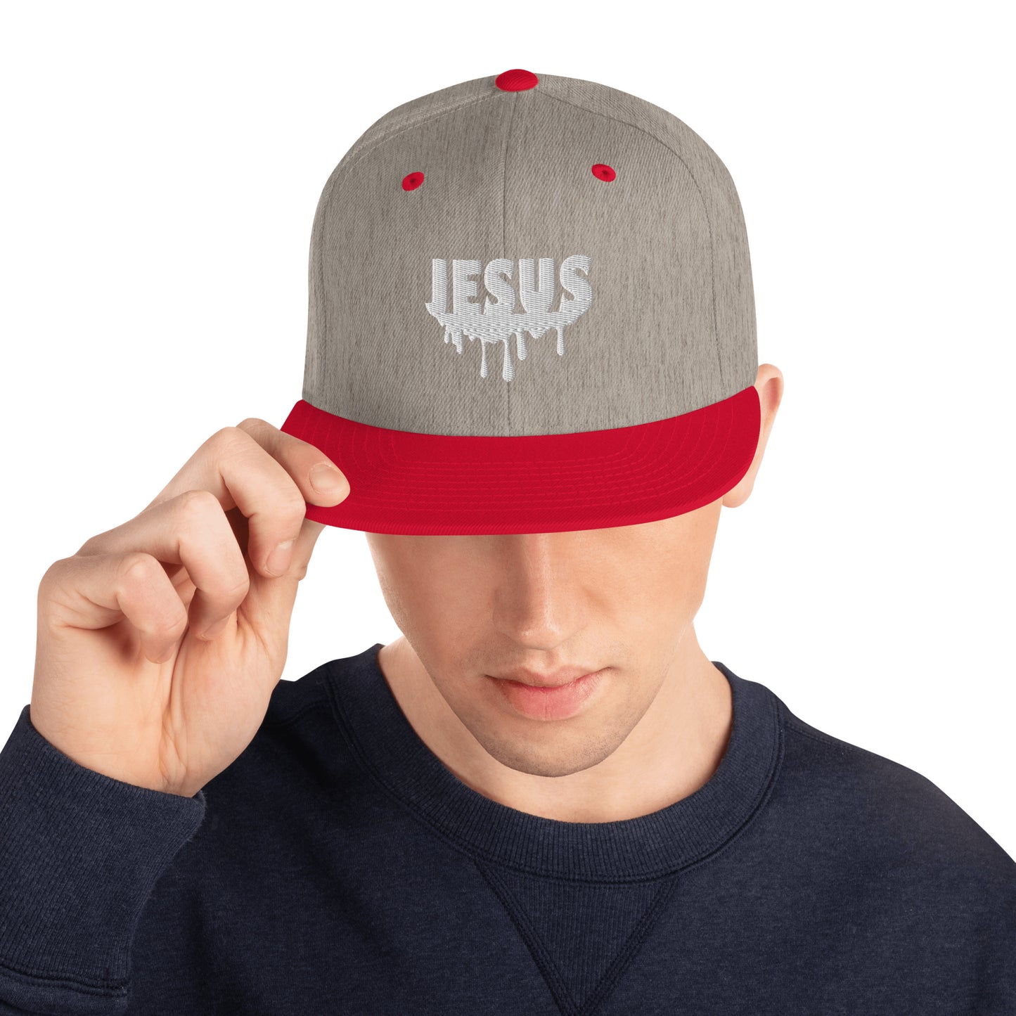 Jesus Drip Snapback Hat (Unisex)