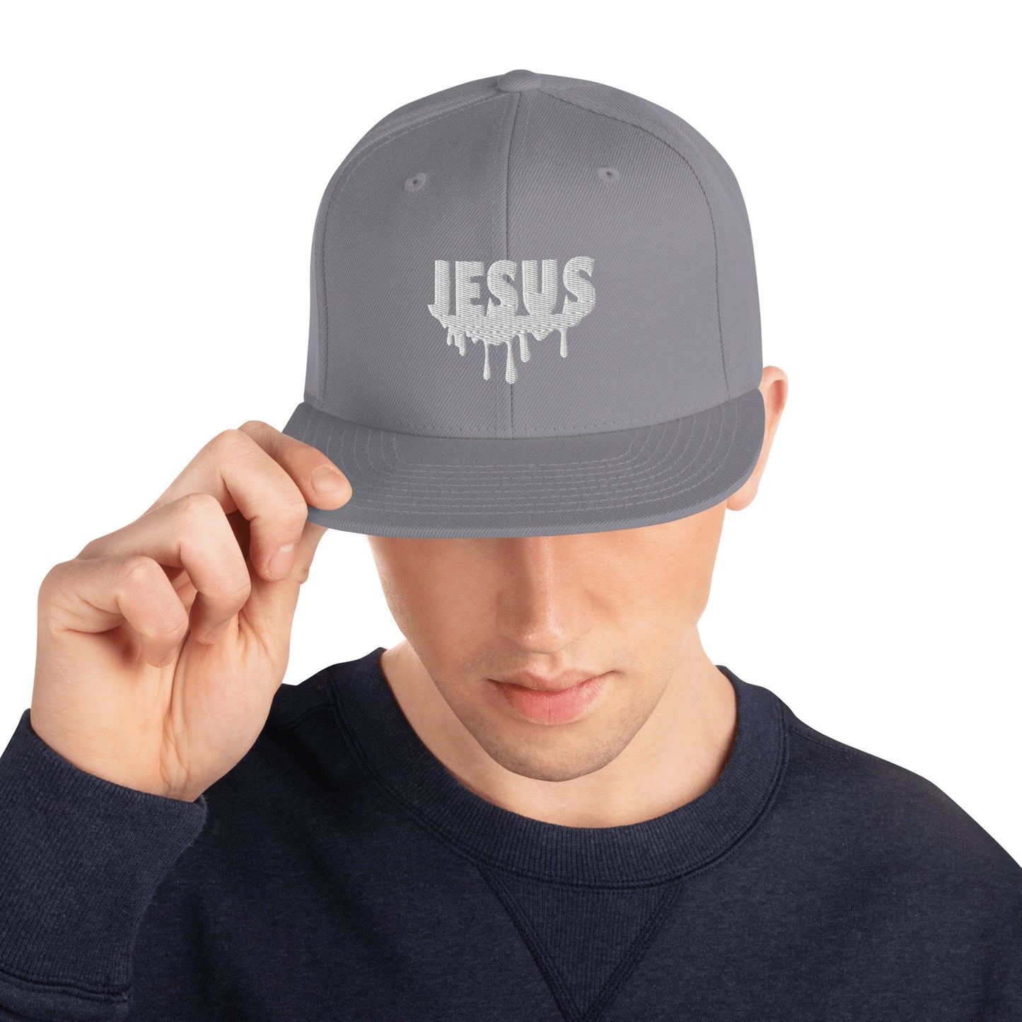 Jesus Drip Snapback Hat (Unisex)