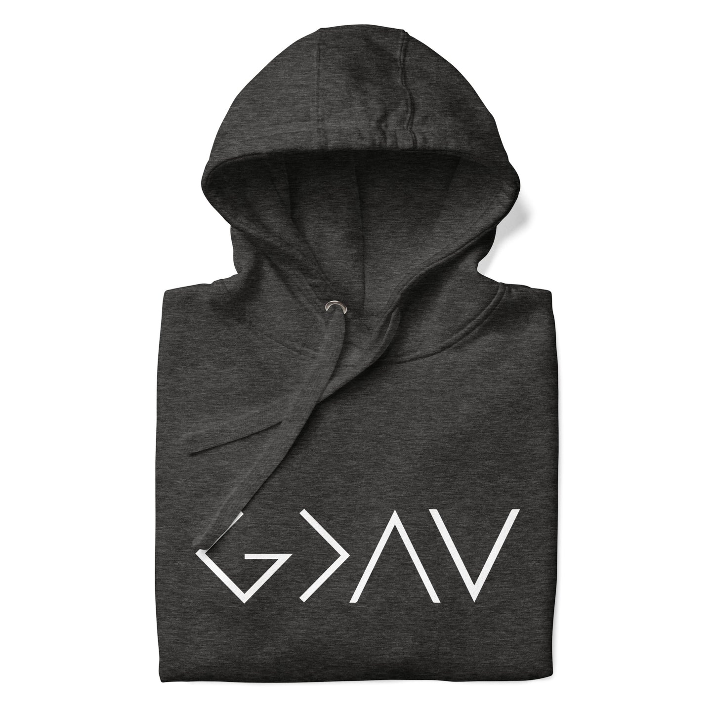 God is Greater than the Highs and Lows Hoodie - Humble & Faithful Co.