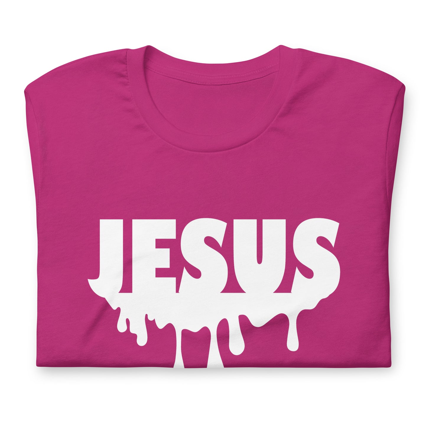 Jesus Drip Crewneck T-Shirt (Unisex)