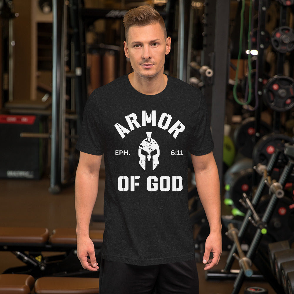 Armor of God Crewneck T-Shirt (Unisex) - Humble & Faithful Co.