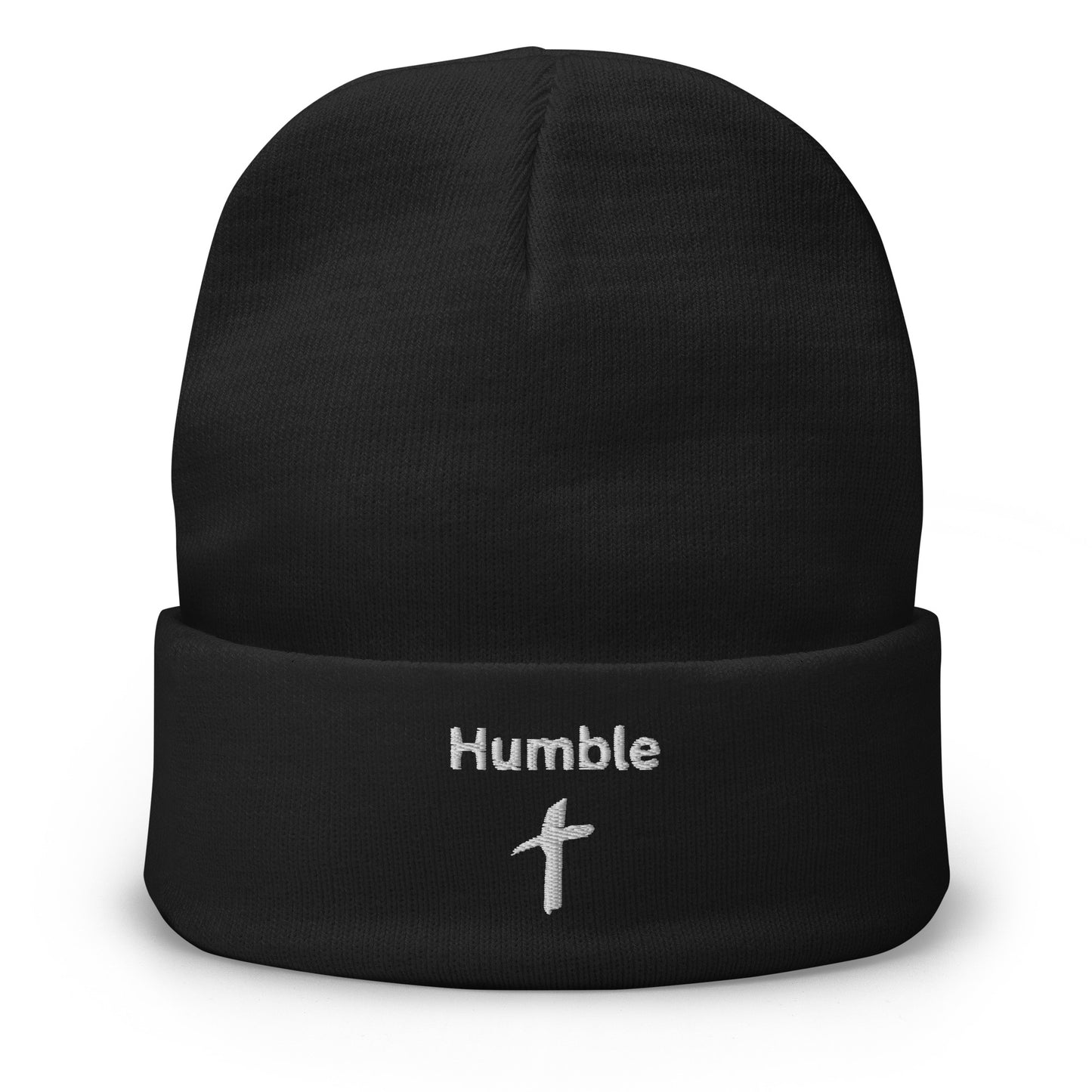 Embroidered "Humble" Beanie (Unisex) - Humble & Faithful Co.