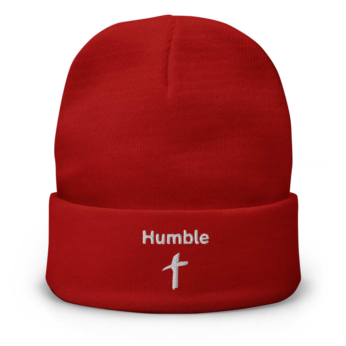 Embroidered "Humble" Beanie (Unisex) - Humble & Faithful Co.