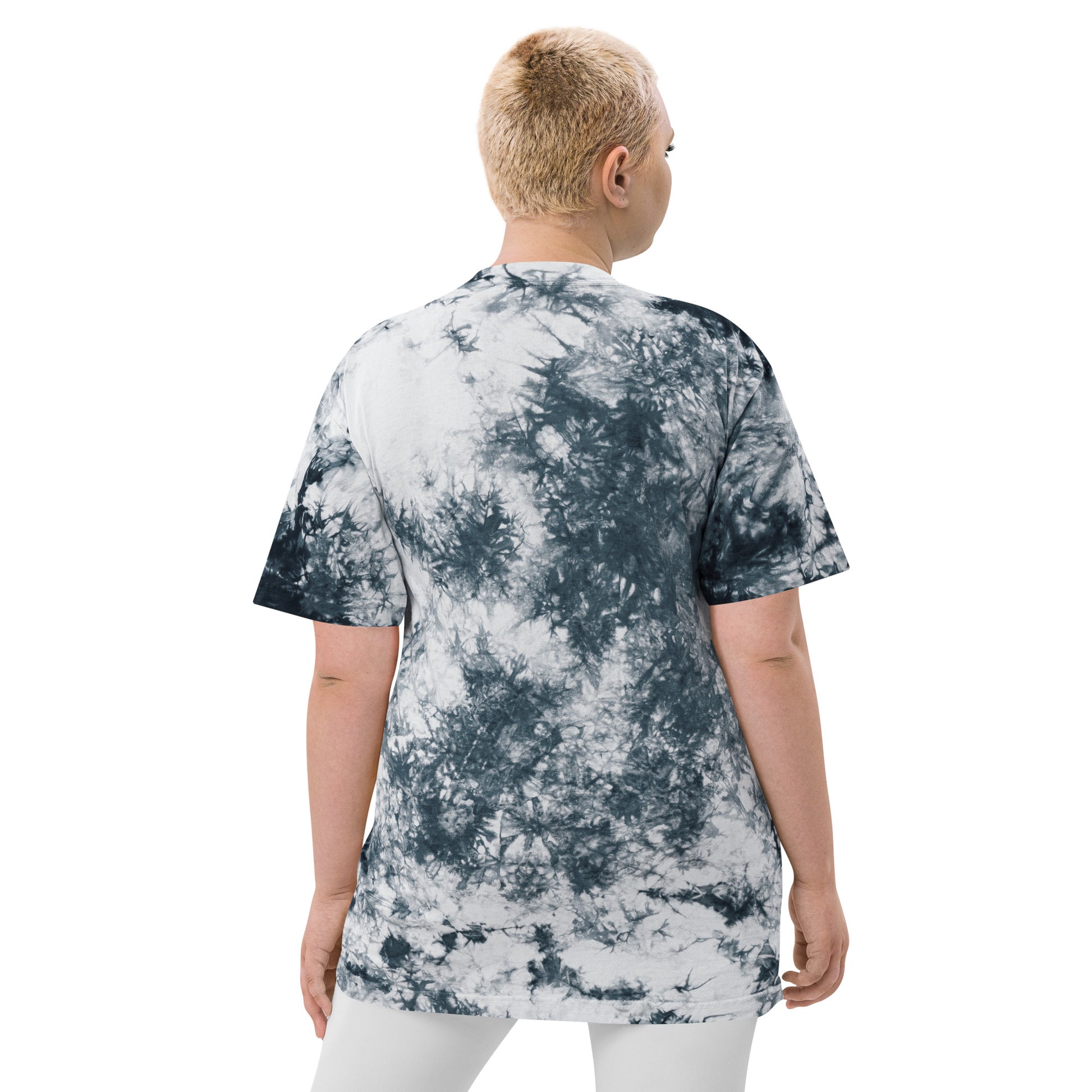 Oversized Embroidered Chosen Tie-Dye T-Shirt (Unisex) - Humble & Faithful Co.