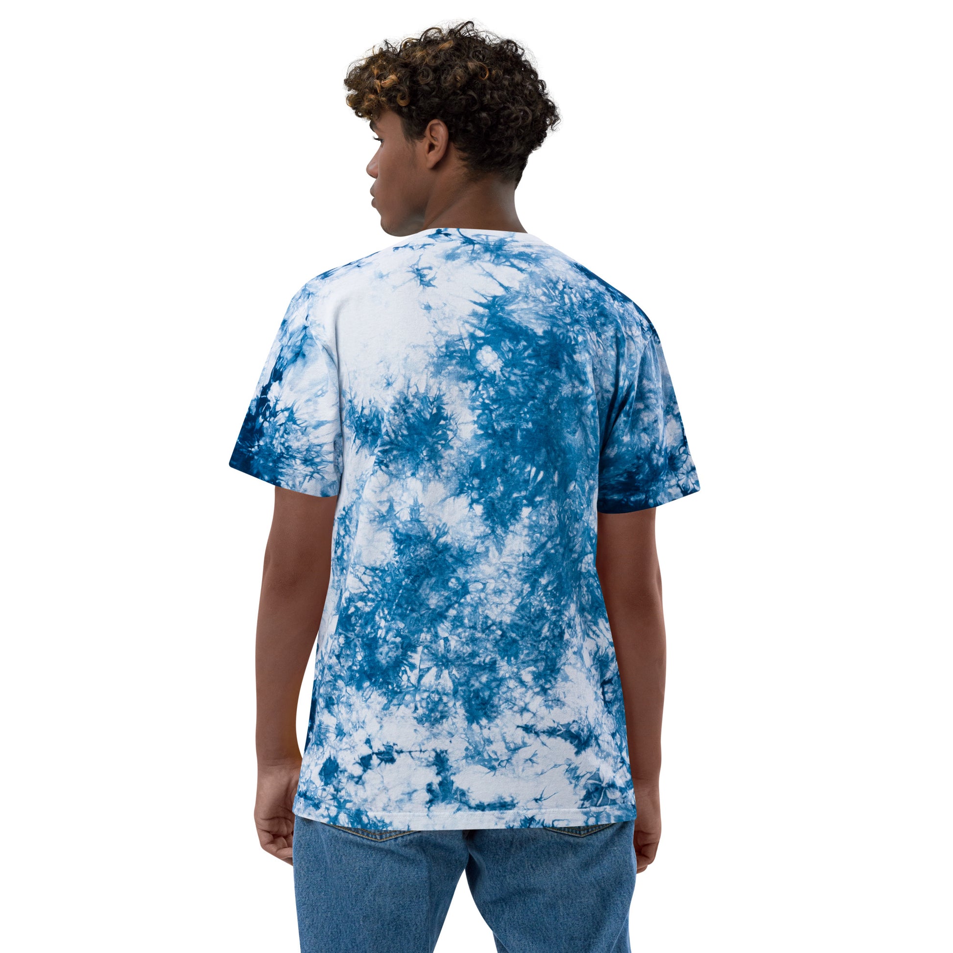 Oversized Embroidered Chosen Tie-Dye T-Shirt (Unisex) - Humble & Faithful Co.