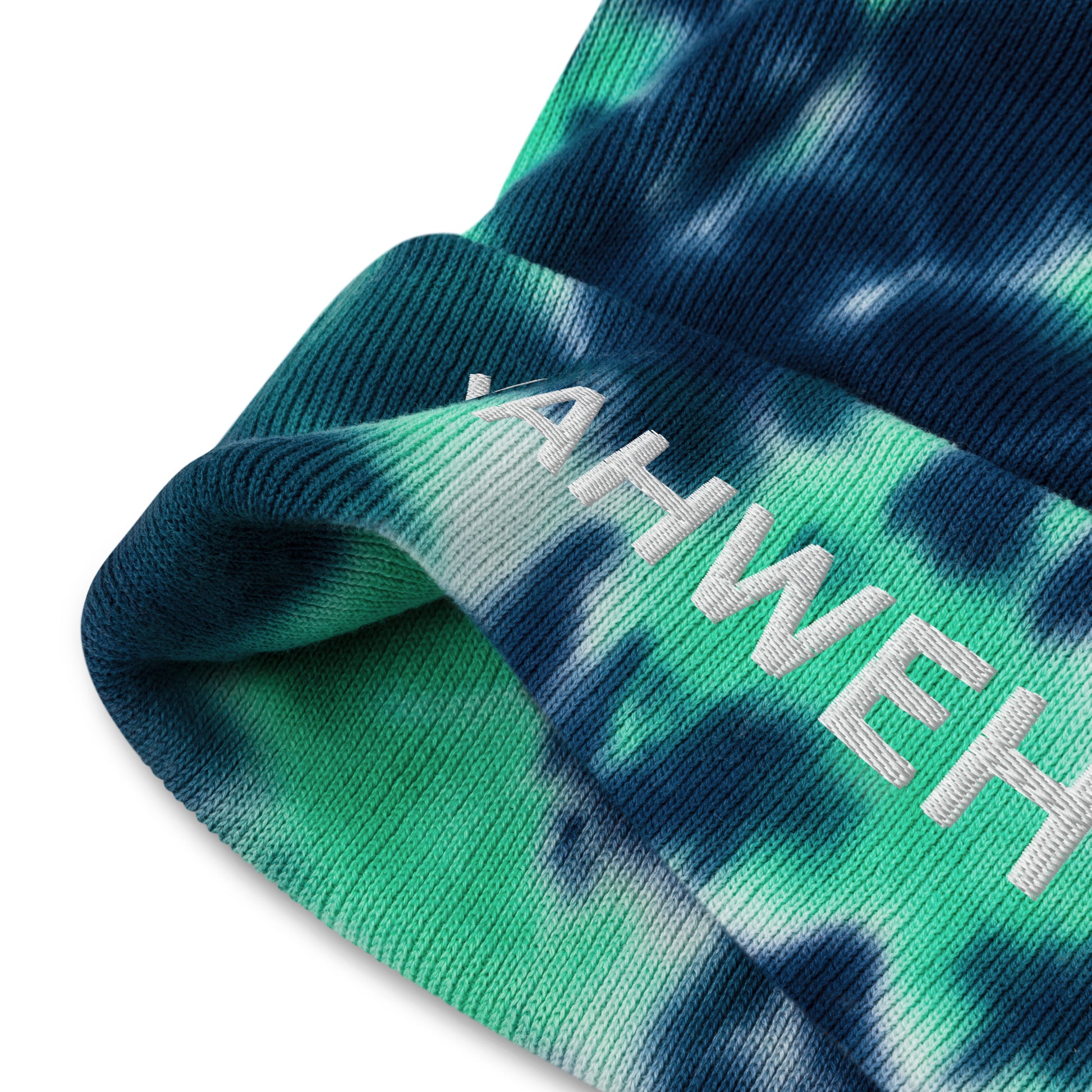 Yahweh Embroidered Tie-Dye Beanie (Unisex) - Humble & Faithful Co.