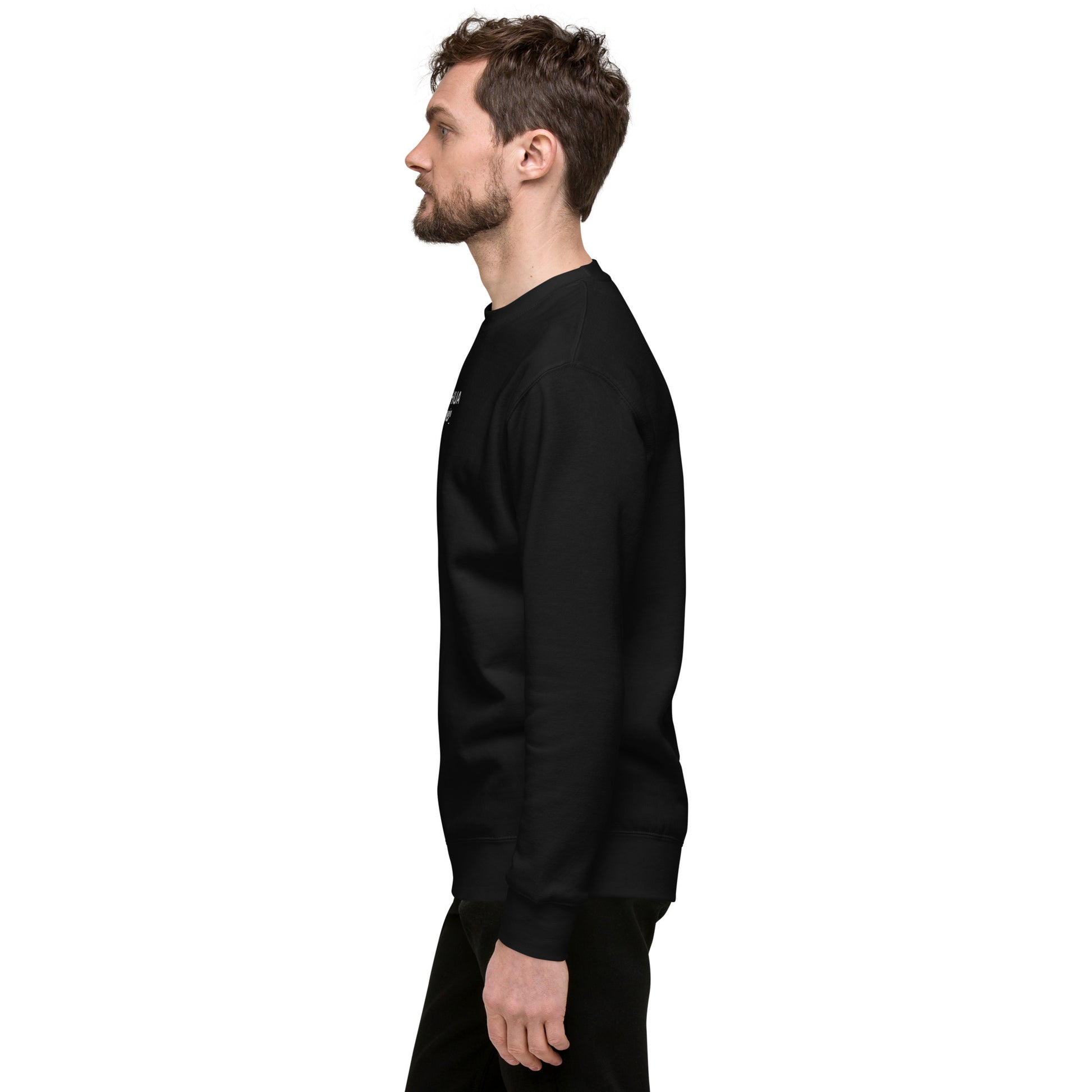 Men's Premium Embroidered "Yeshua" Sweatshirt - Humble & Faithful Co.