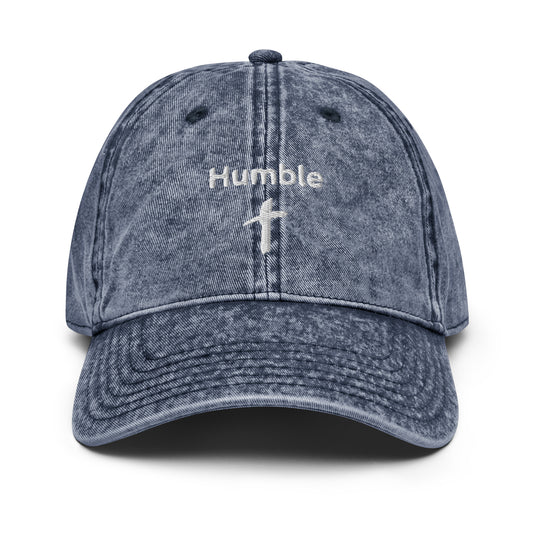 Vintage Cotton Twill "Humble" Cap - Humble & Faithful Co.